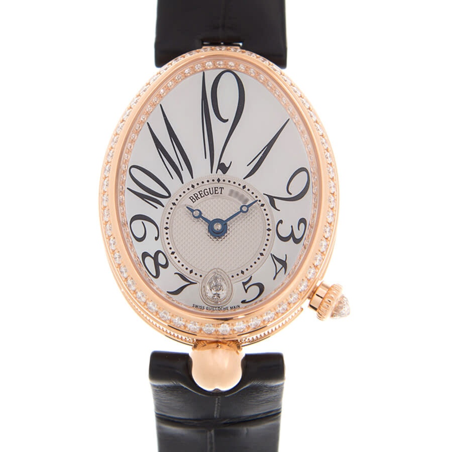 Breguet Reine de Naples Diamond White Mother of Pearl Dial Ladies Watch 8918BR/58/964/D00D - 2