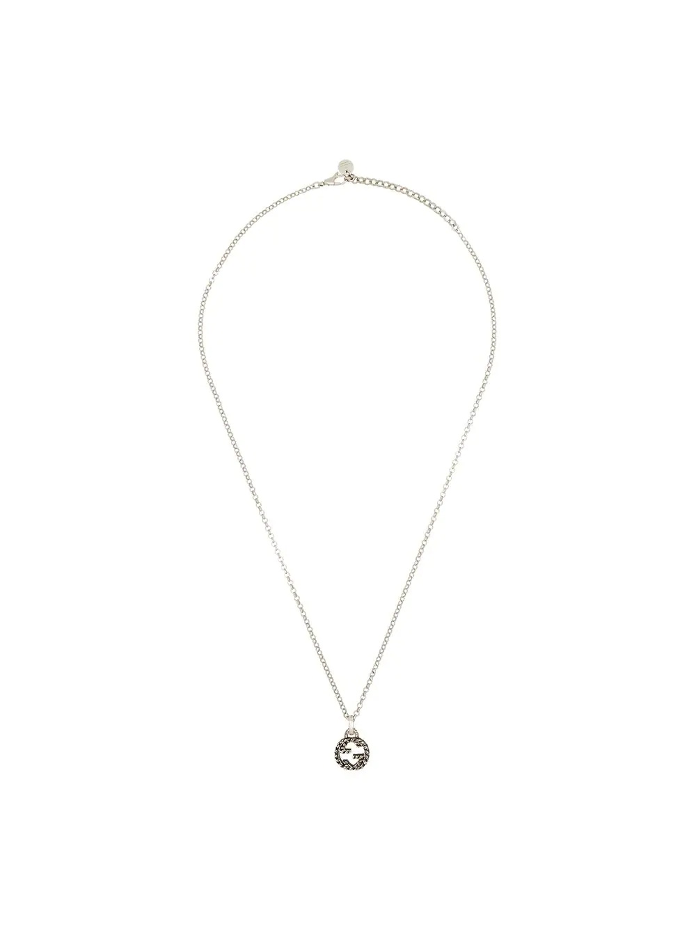 GG sterling silver necklace - 1