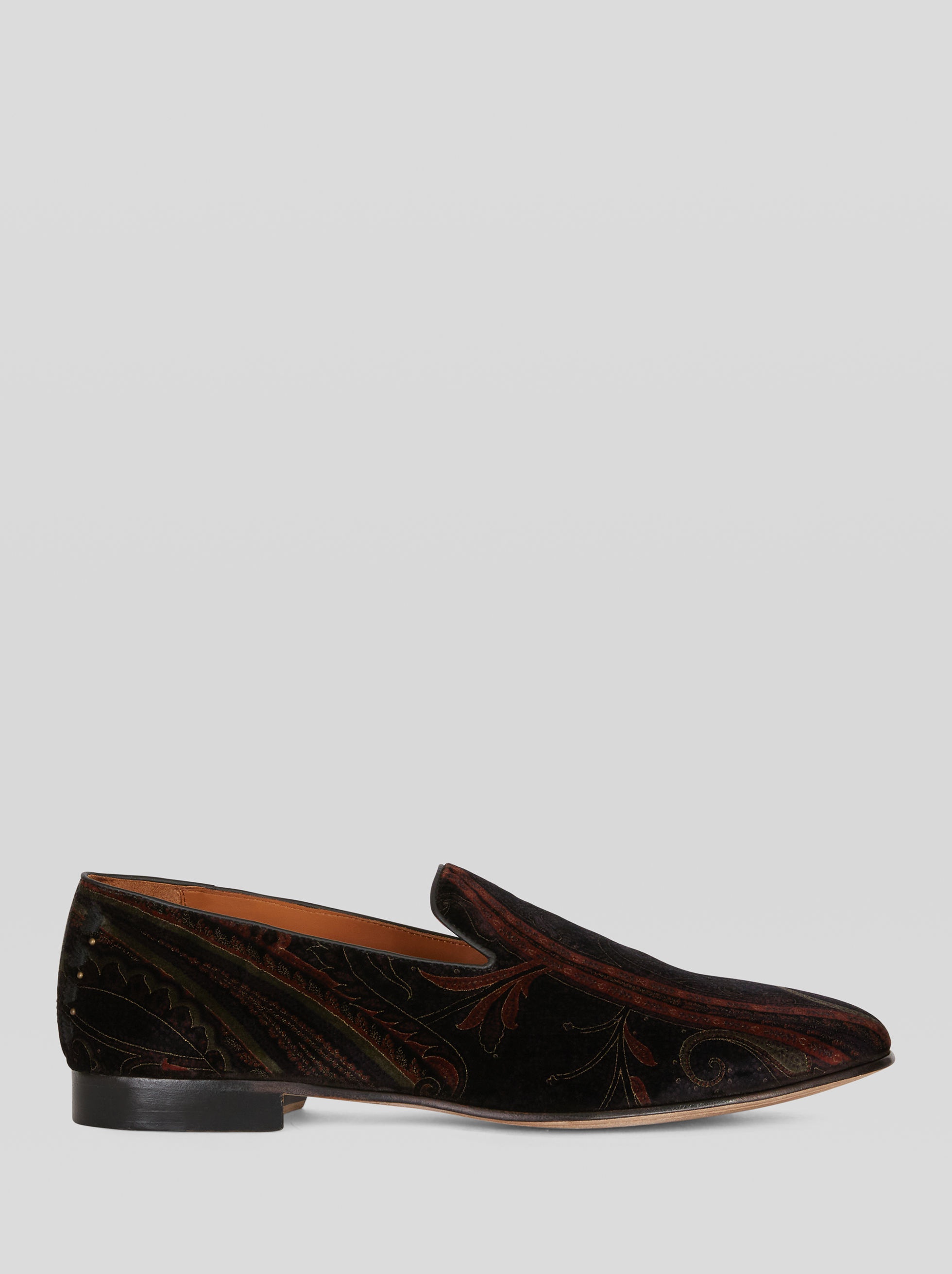 PAISLEY JACQUARD MOCCASINS - 1