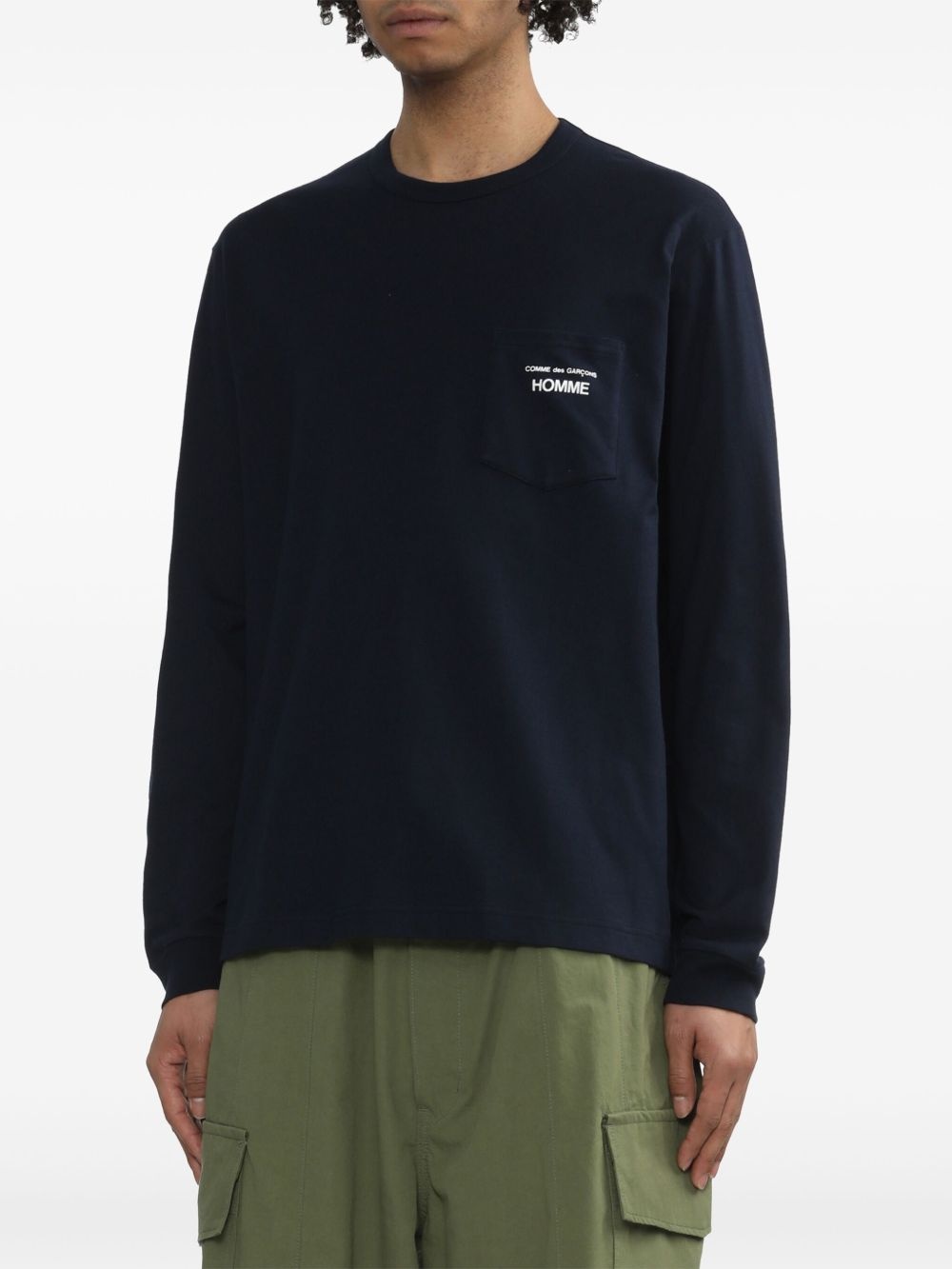 logo-print T-shirt - 3
