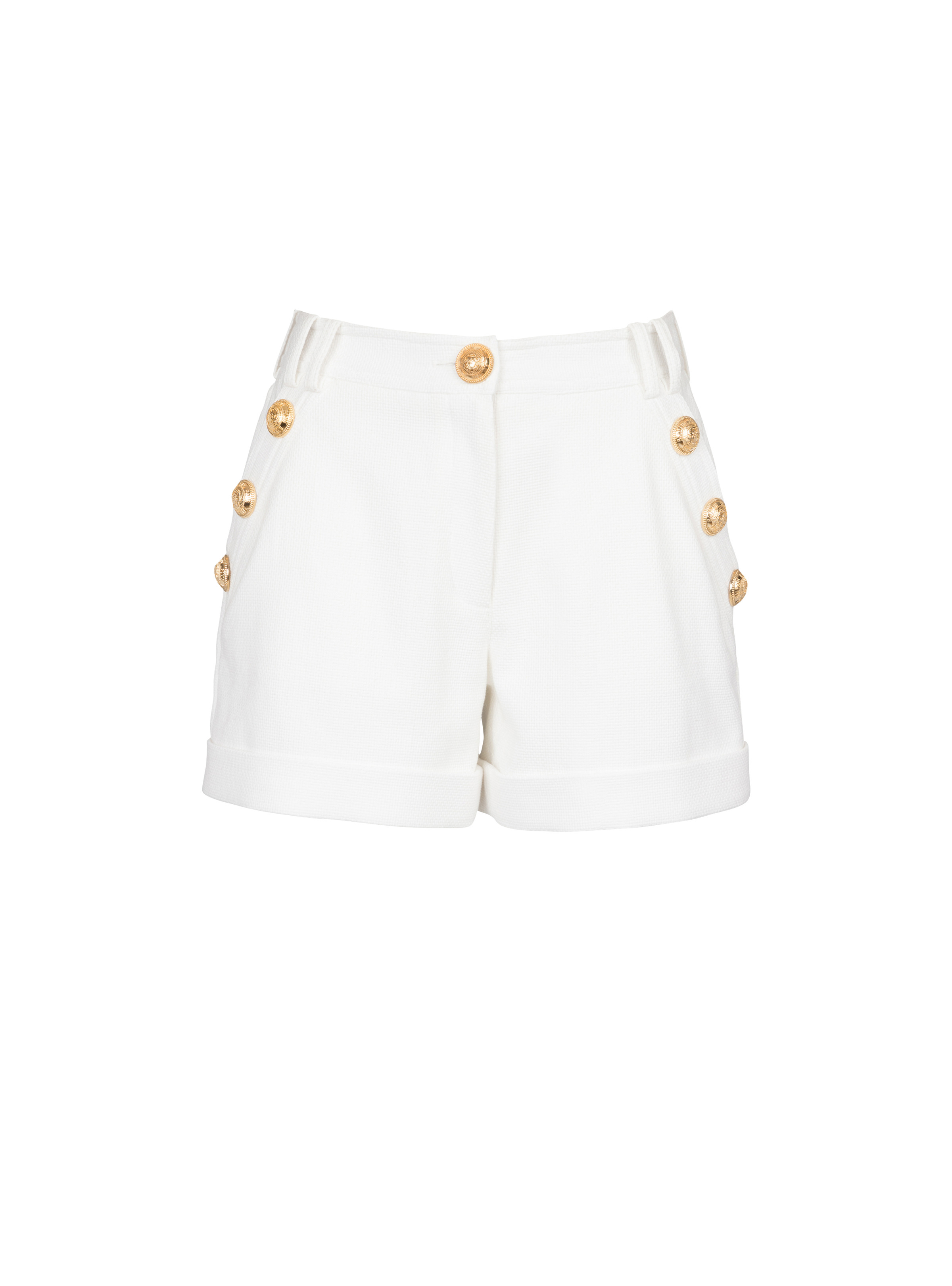 Cotton low-rise shorts - 1