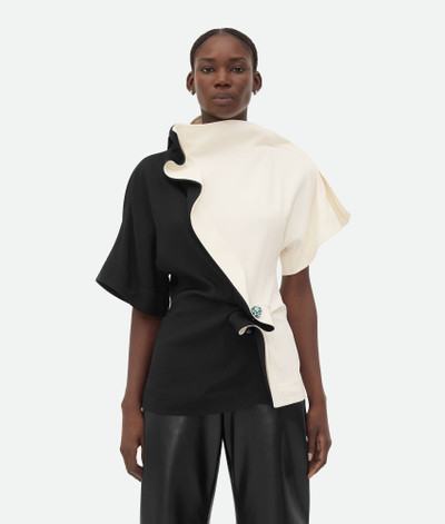 Bottega Veneta Fluid Viscose Piercing Top outlook