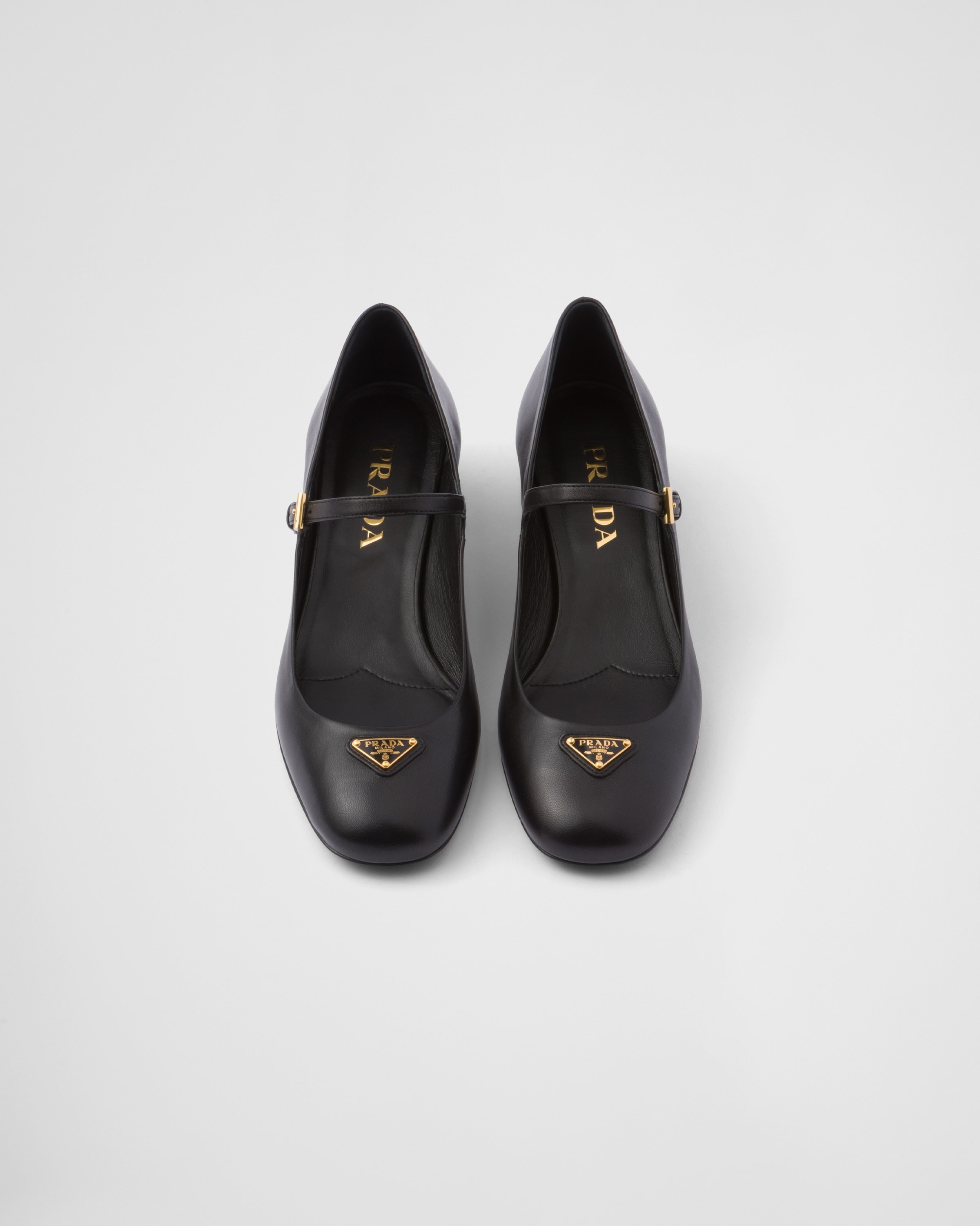 Nappa leather Mary Jane pumps - 3