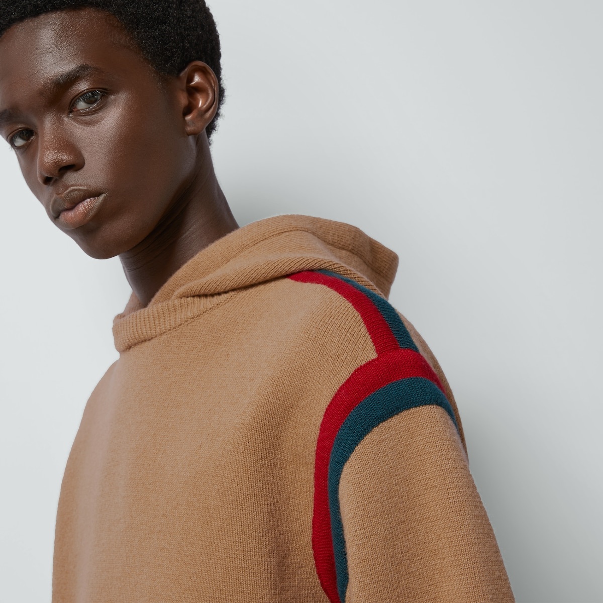 Wool hooded sweatshirt - 3