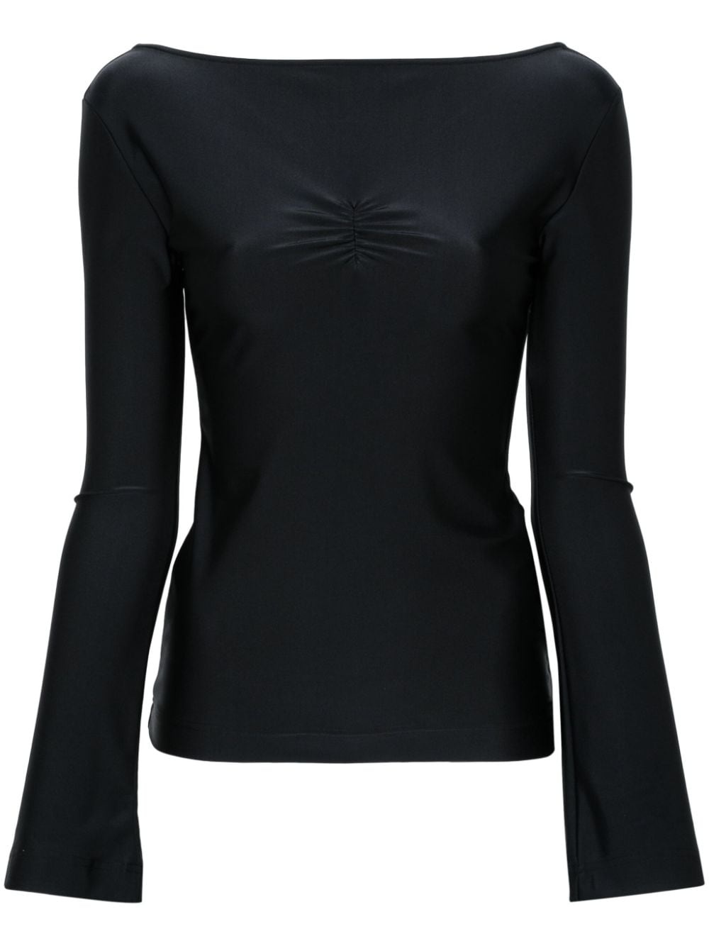logo-embroidered top - 1