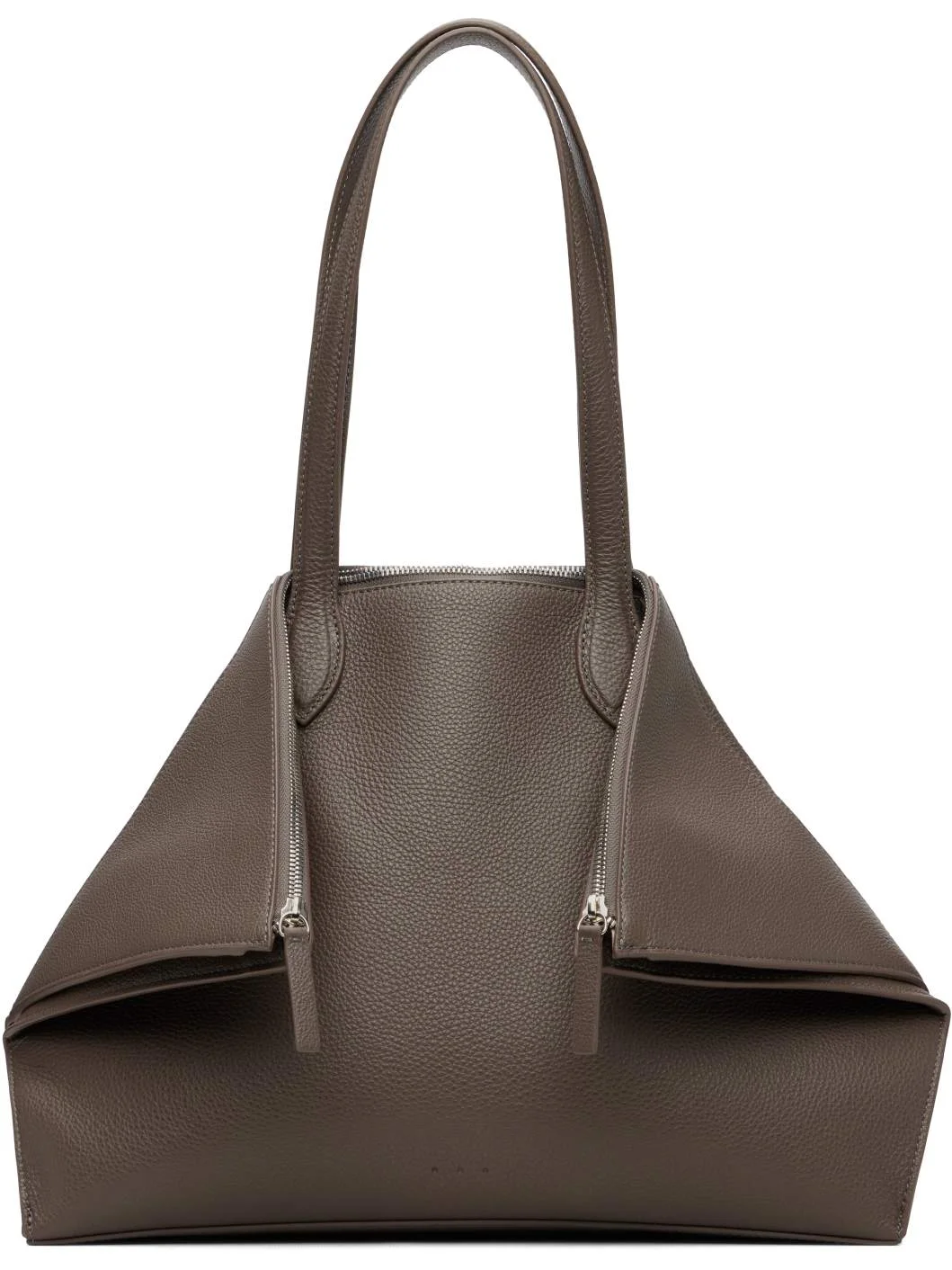 Taupe Fold Bag - 1