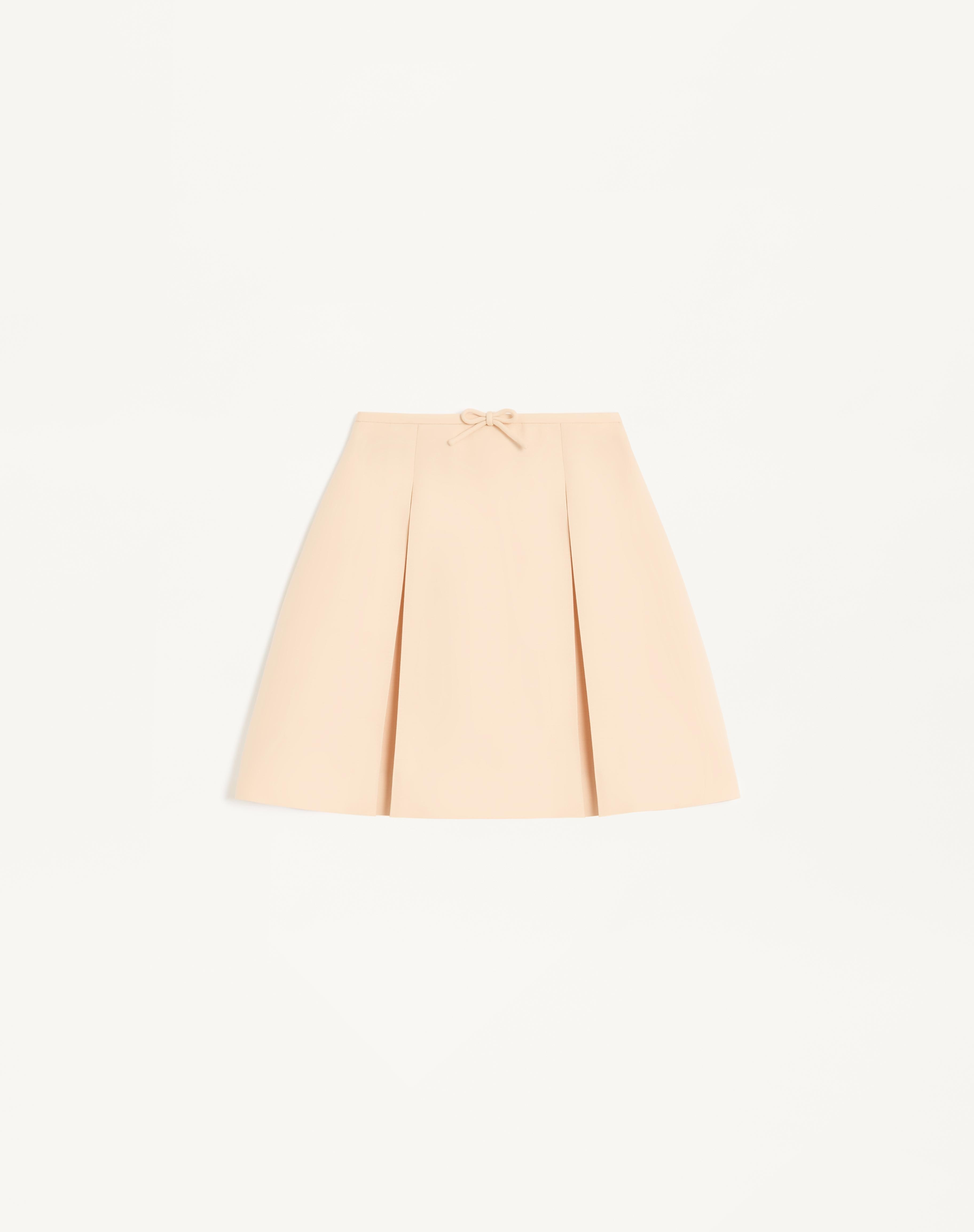 CREPE COUTURE SHORT SKIRT - 1