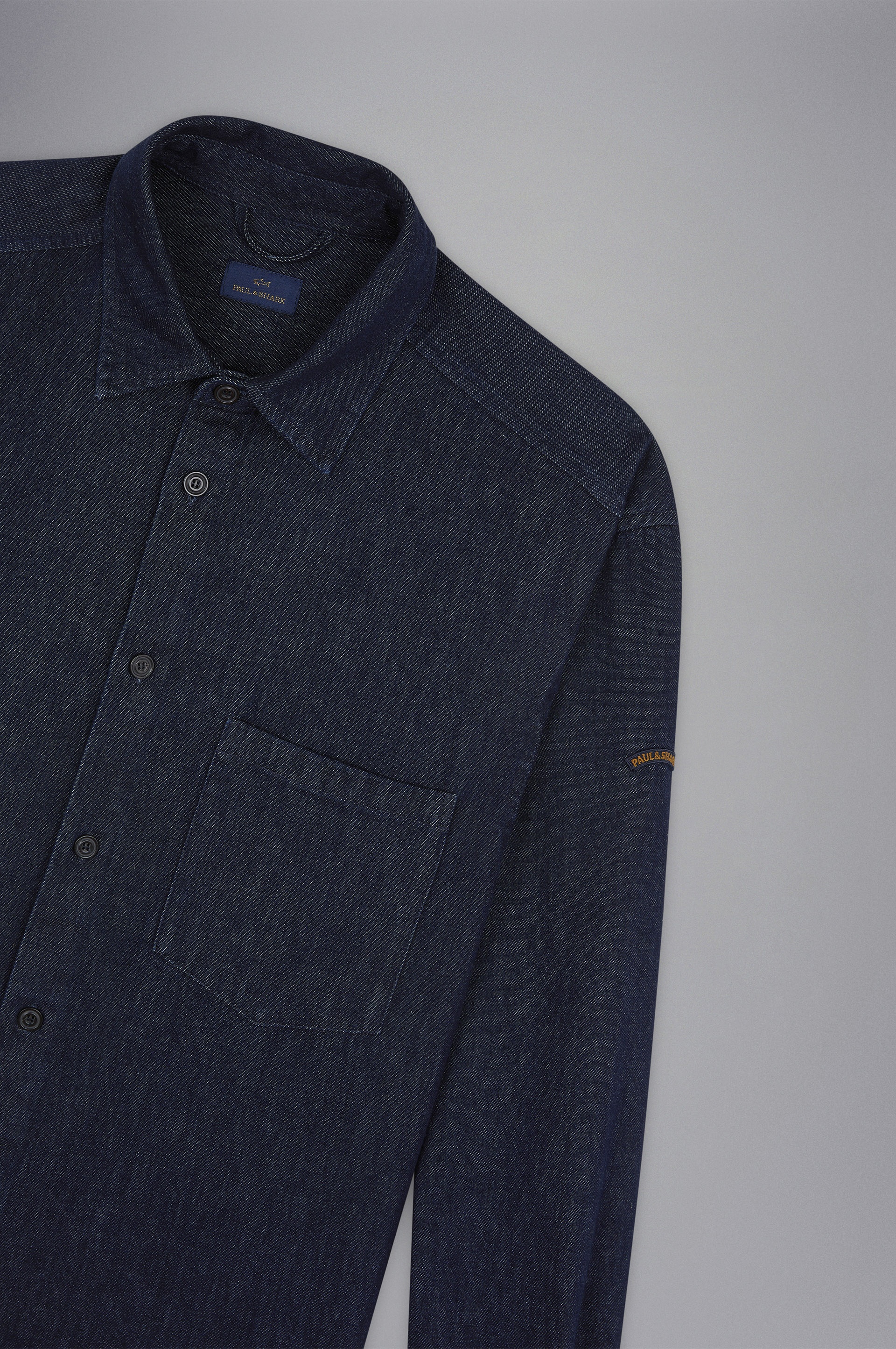 DENIM OVERSHIRT - 5