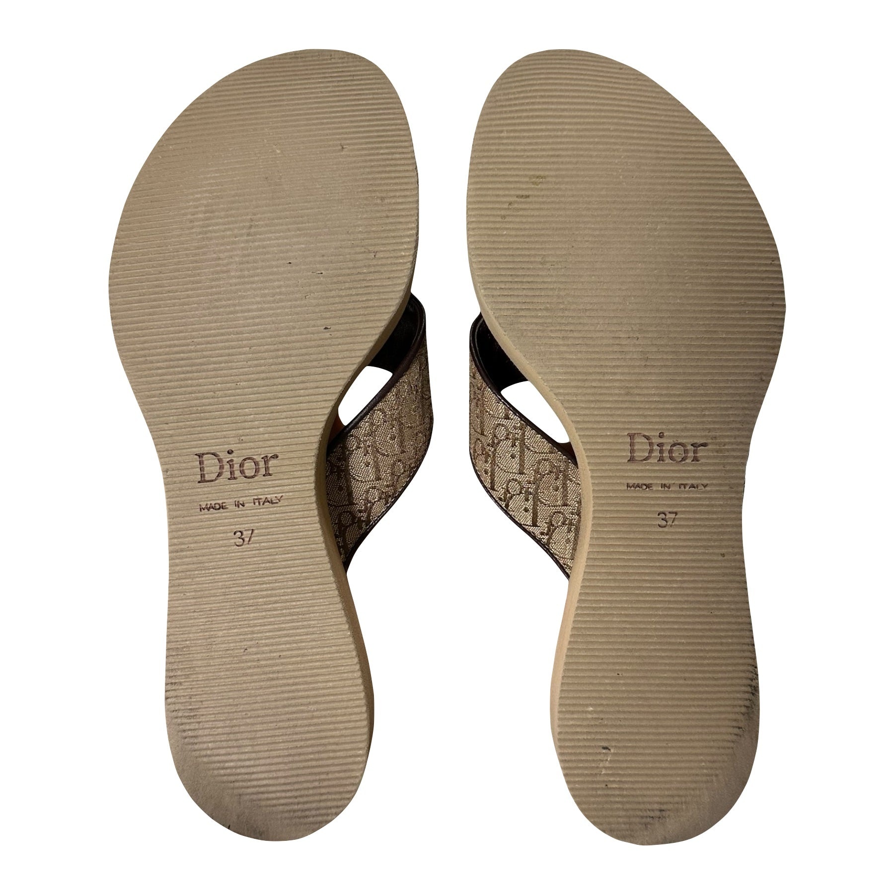 CHRISTIAN DIOR Spring Summer 2005 Trotter Flip-Flop Sandals - 3