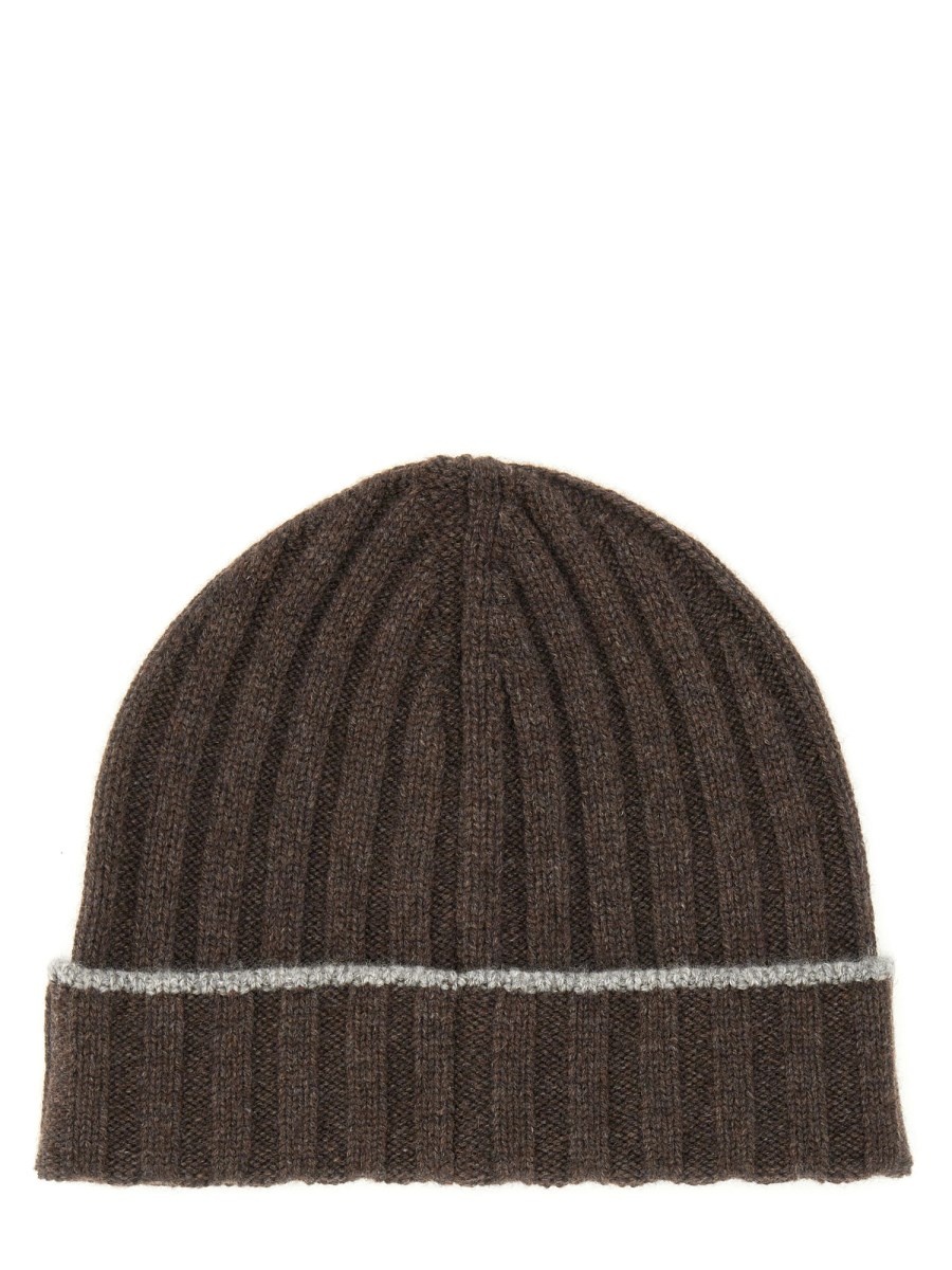 CASHMERE BEANIE HAT - 2
