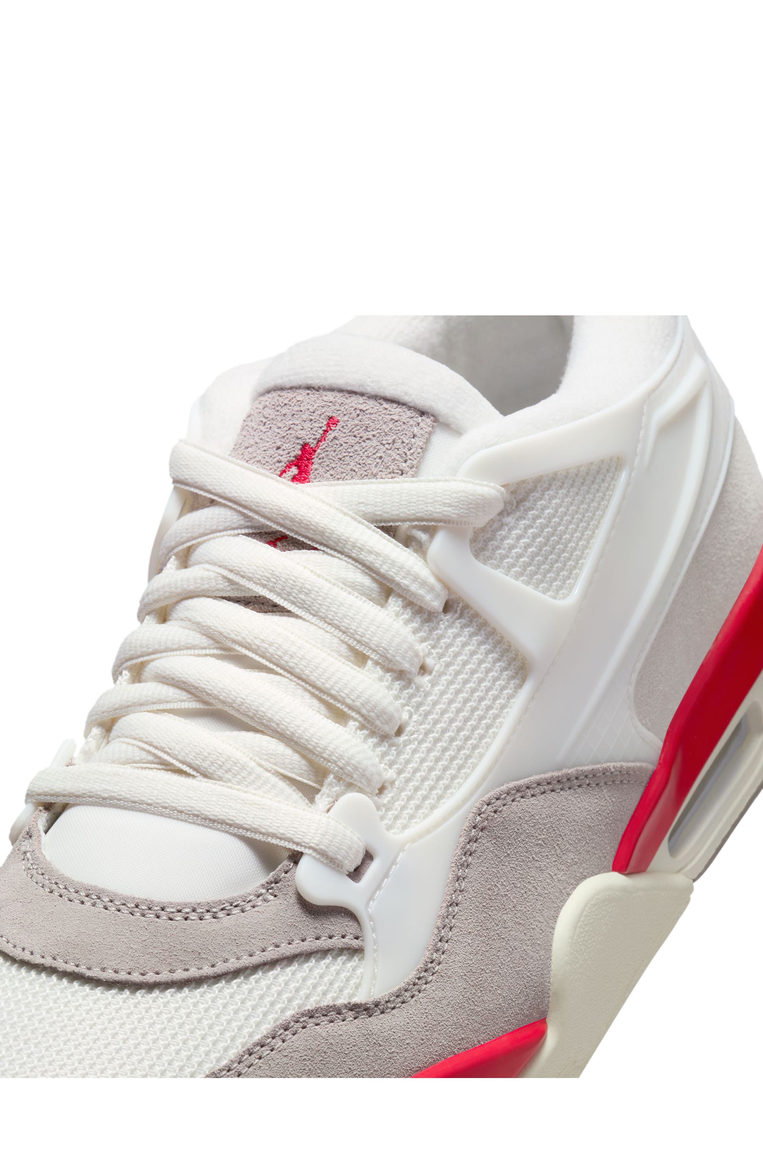 Nike Air Jordan 4 RM Sneaker in 100 Sail/fire R at Nordstrom - 8