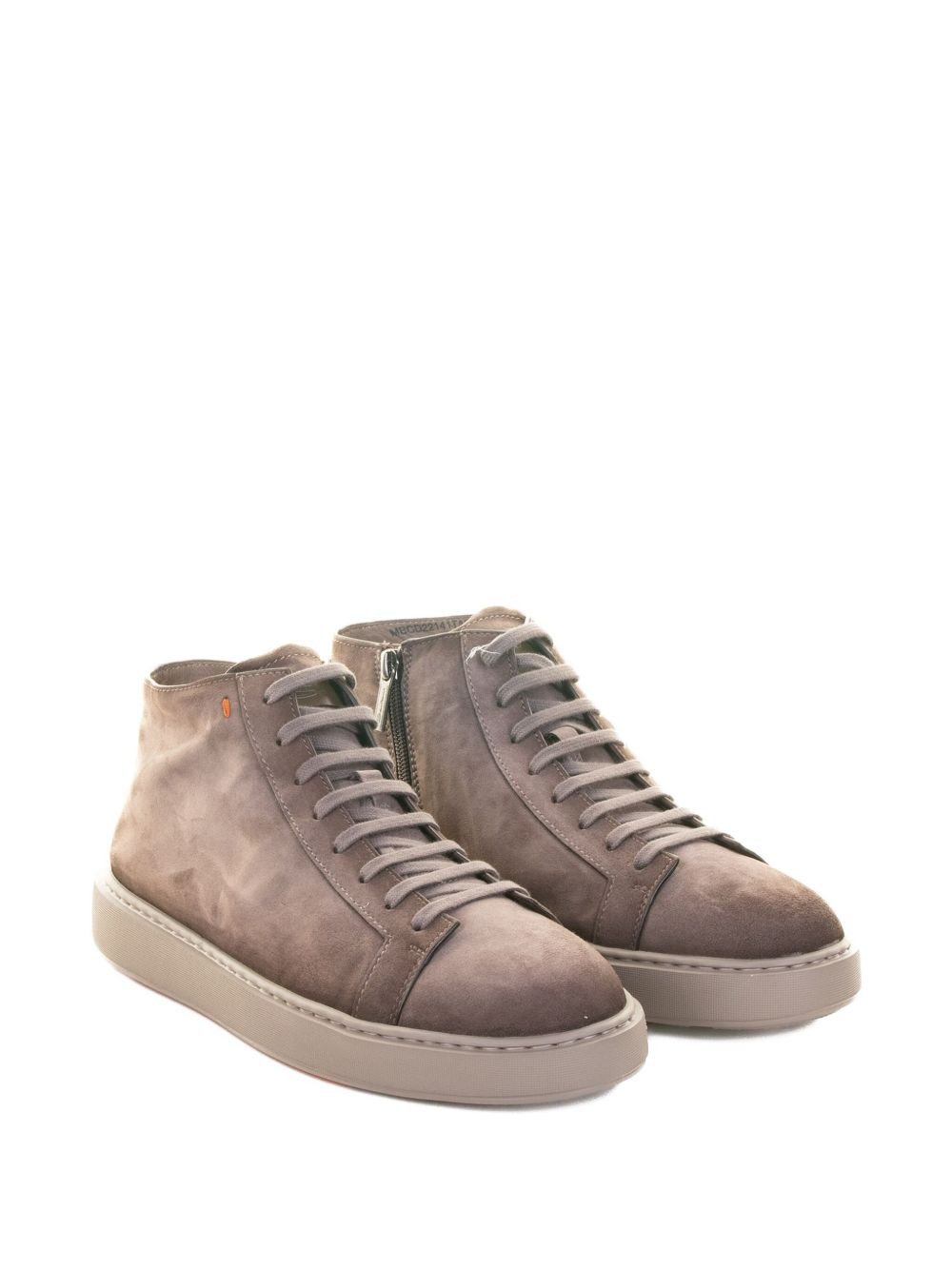 lace-up zip boots - 2