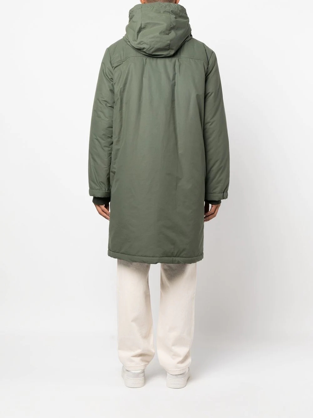 wool-blend parka - 4