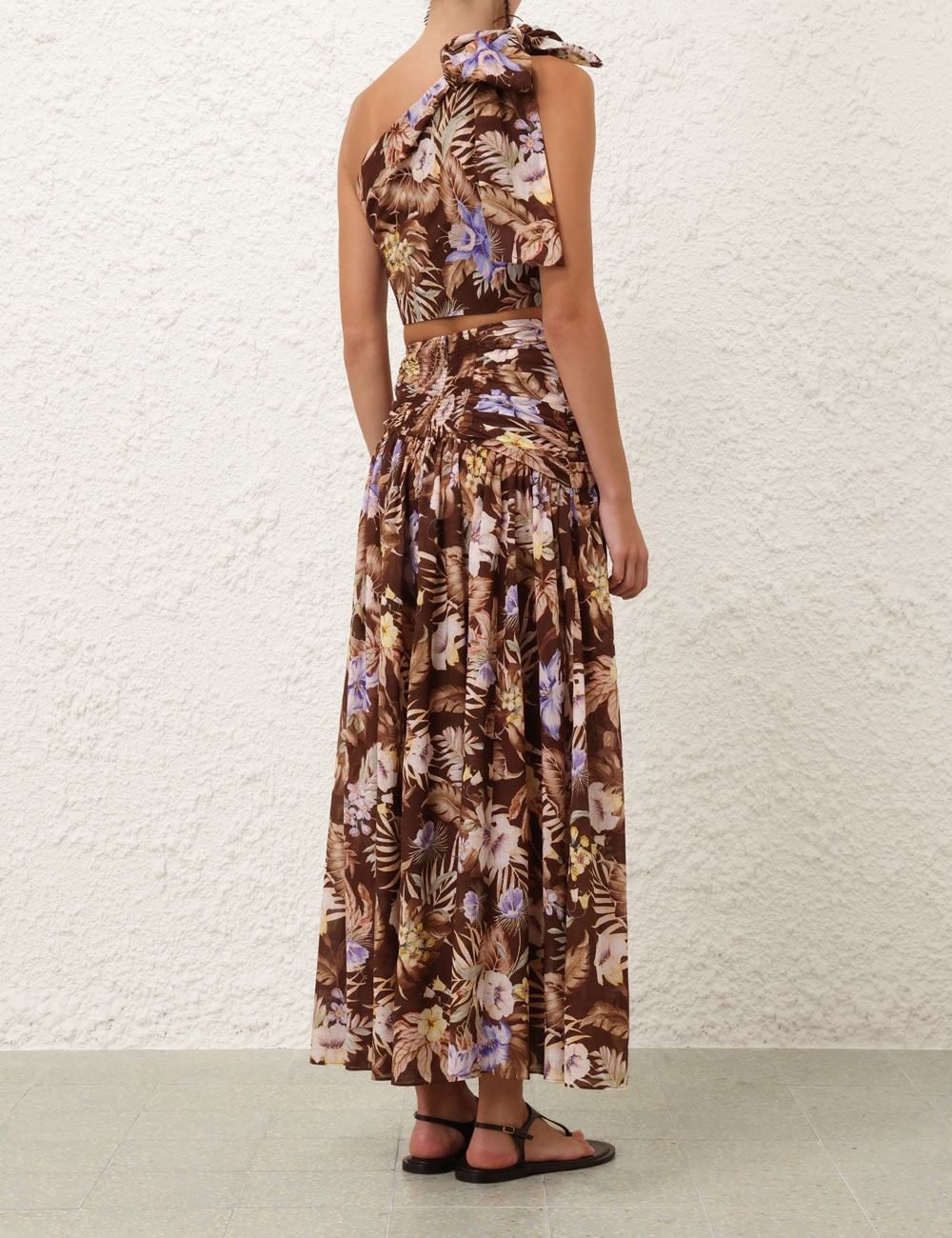 【Zimmermann】COCO BOW MAXI SKIRT Zimmermann COCO BOW MAXI SKIRT | REVERSIBLE