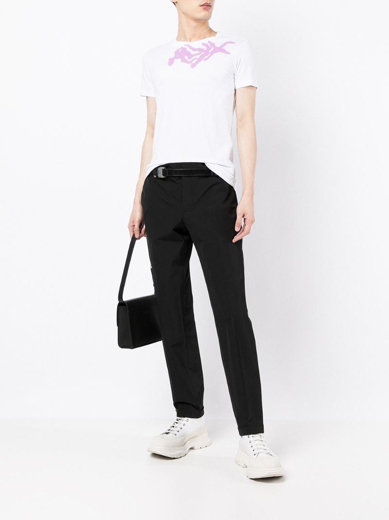 spray-print T-shirt - 2