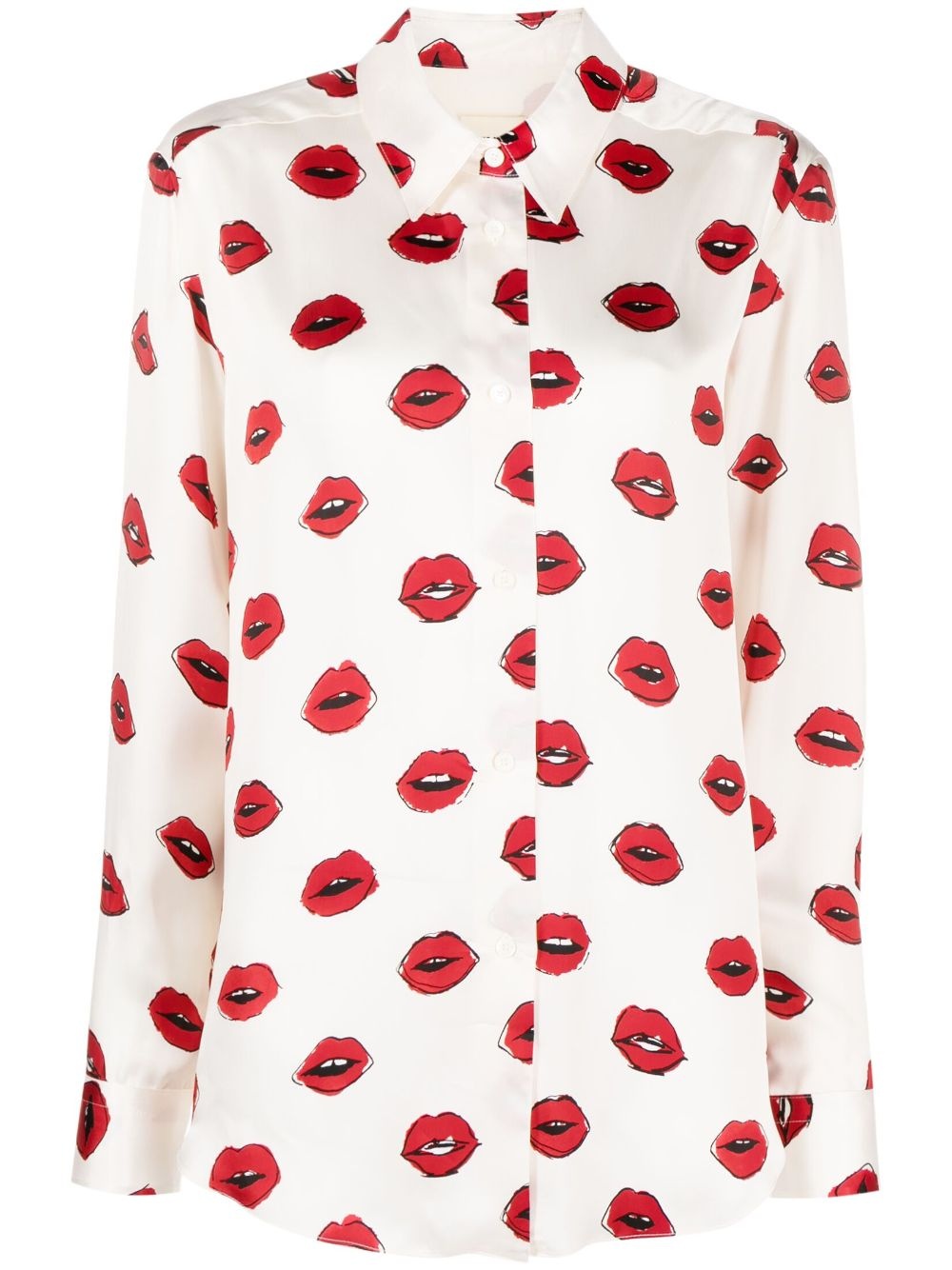 The Argo lip-print shirt - 2