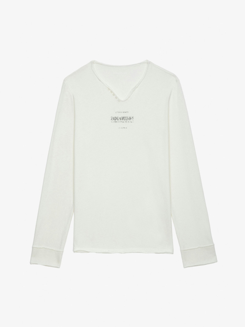 Monastir Henley T-shirt 1