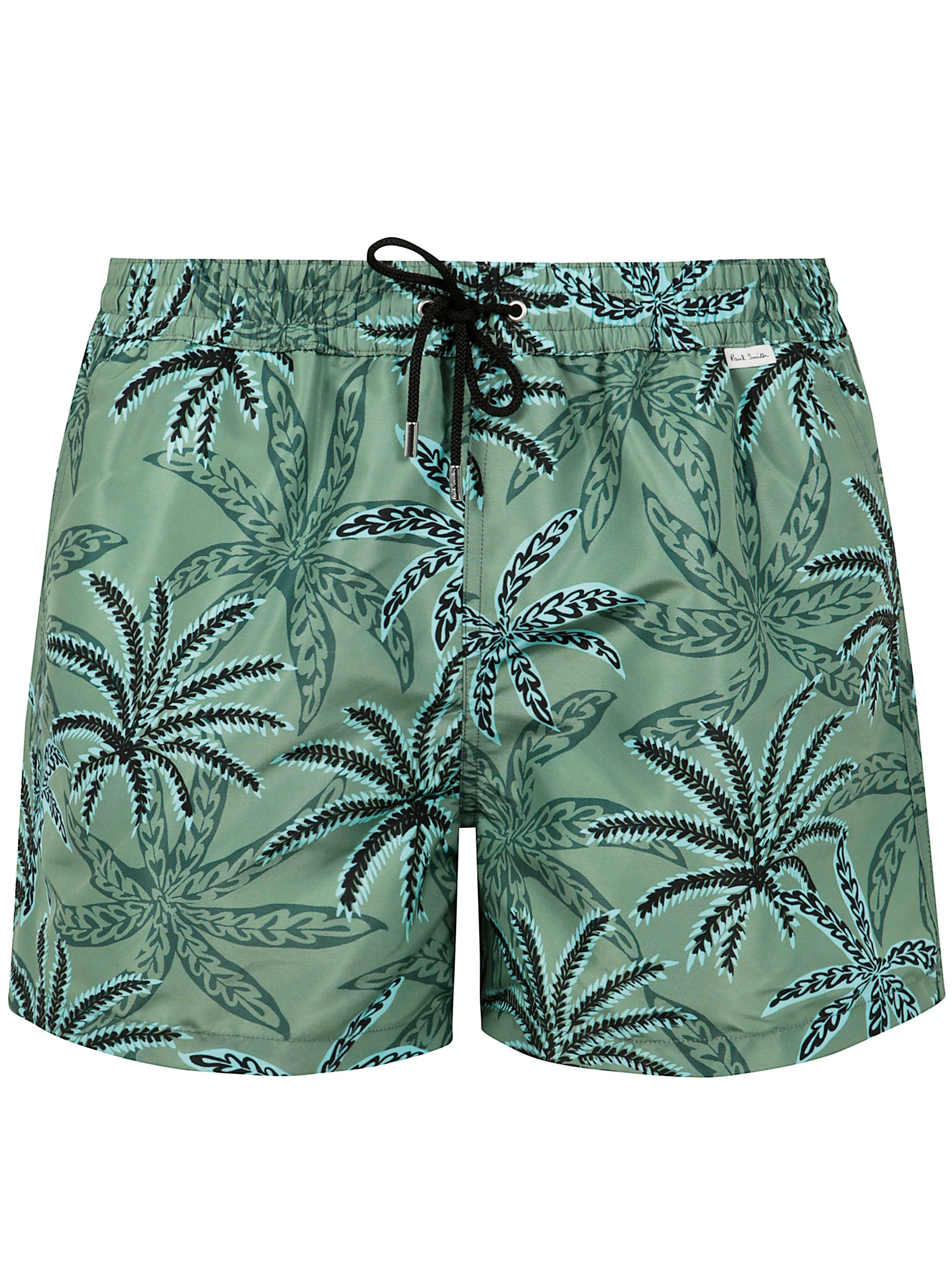 Paul Smith Men Mens Swim Short Palms - 5