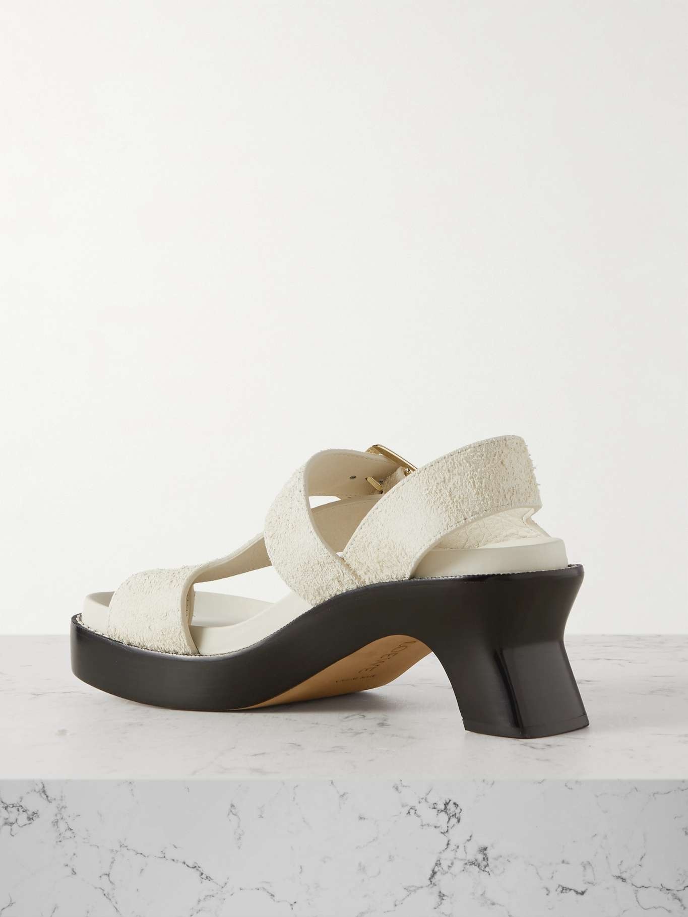 Ease brushed-suede sandals - 3