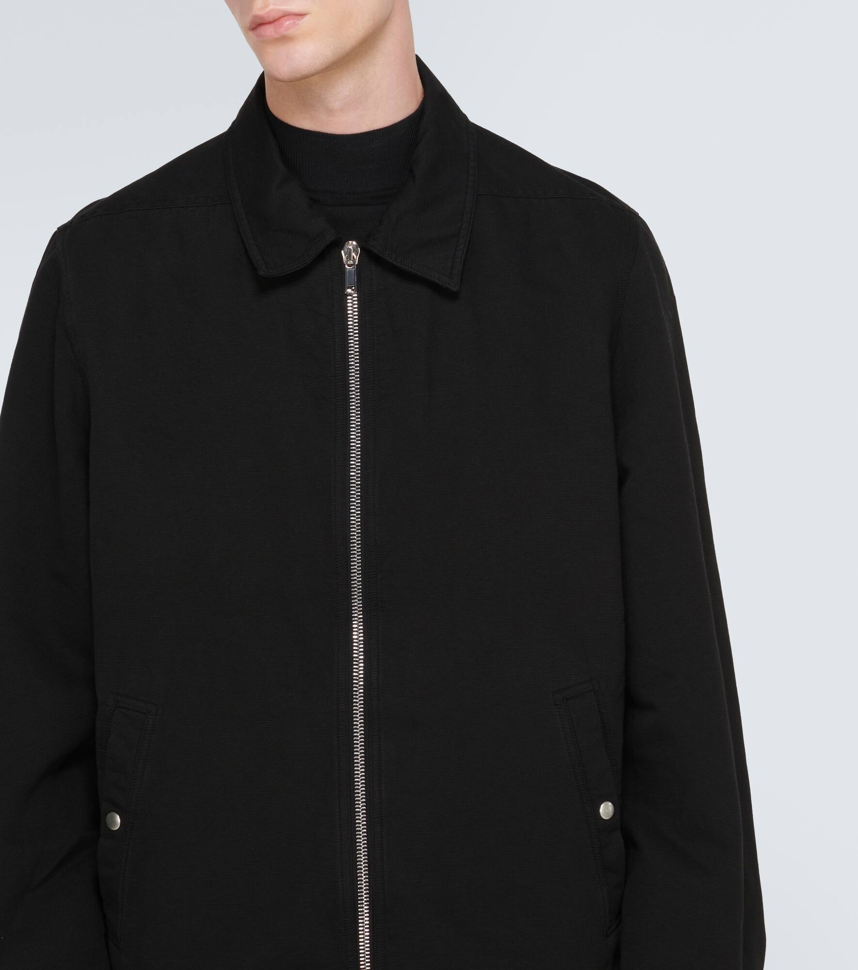 Cotton blouson jacket - 5