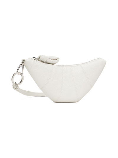 Lemaire White Croissant Coin Pouch outlook