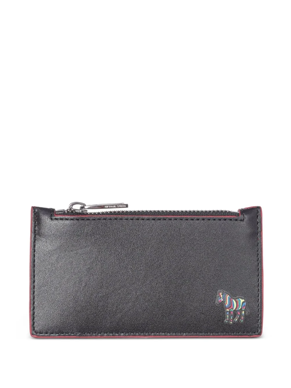 Zebra-motif card holder - 1