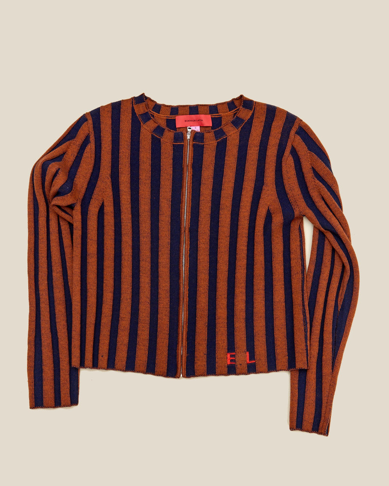 KEYBOARD ZIP CARDIGAN 1