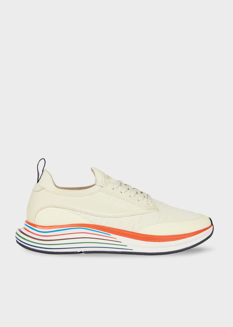 Ecru 'Volt' Trainers 1