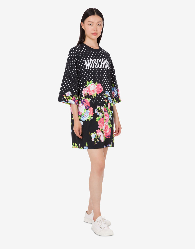 PRINTED HEAVY COTTON DRESS 1
