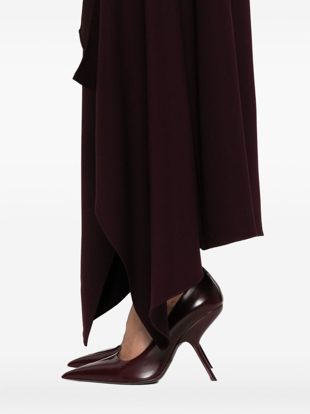 ruffled asymmetric skirt - 5