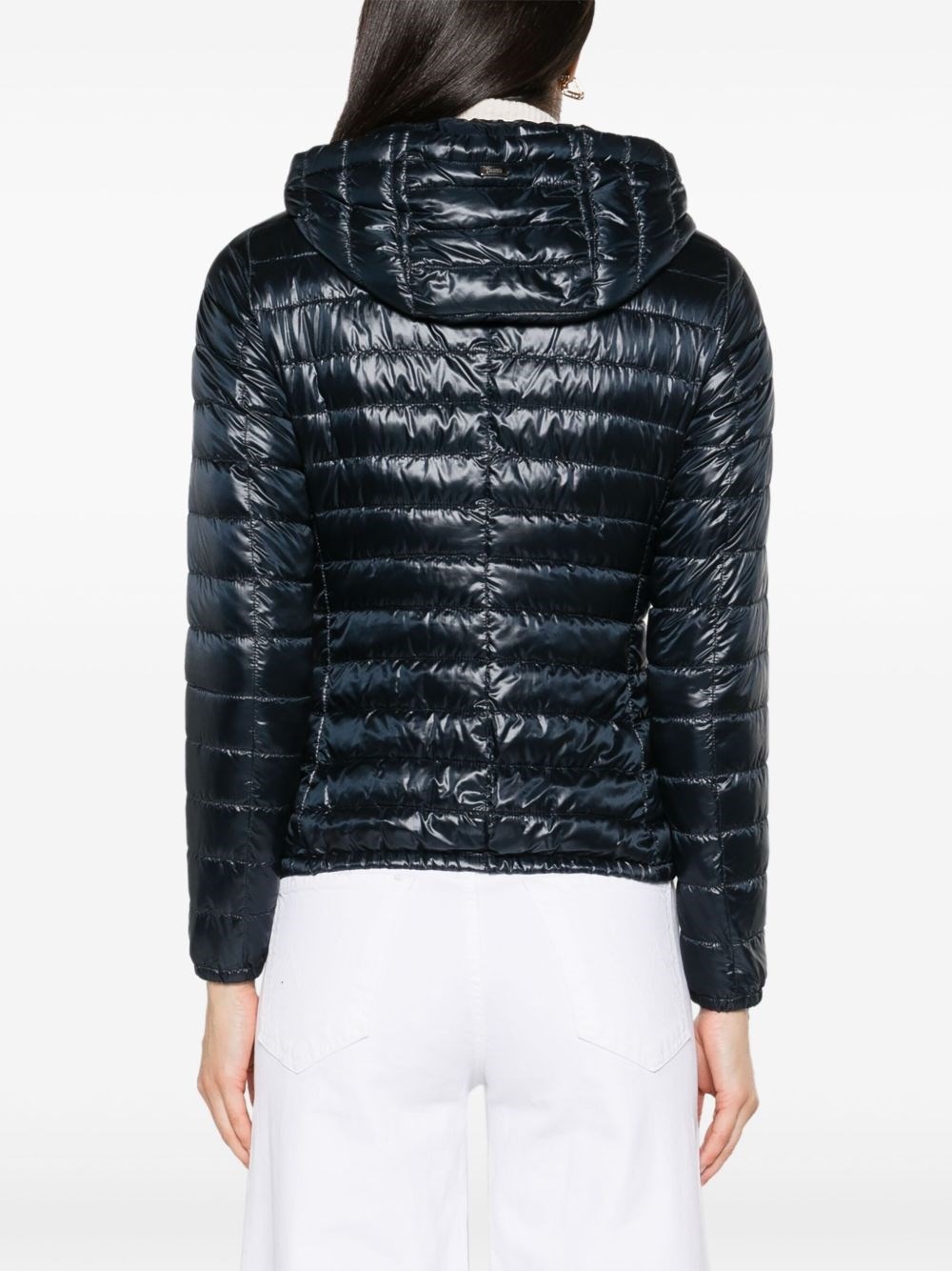 Nylon short down jacket - 3