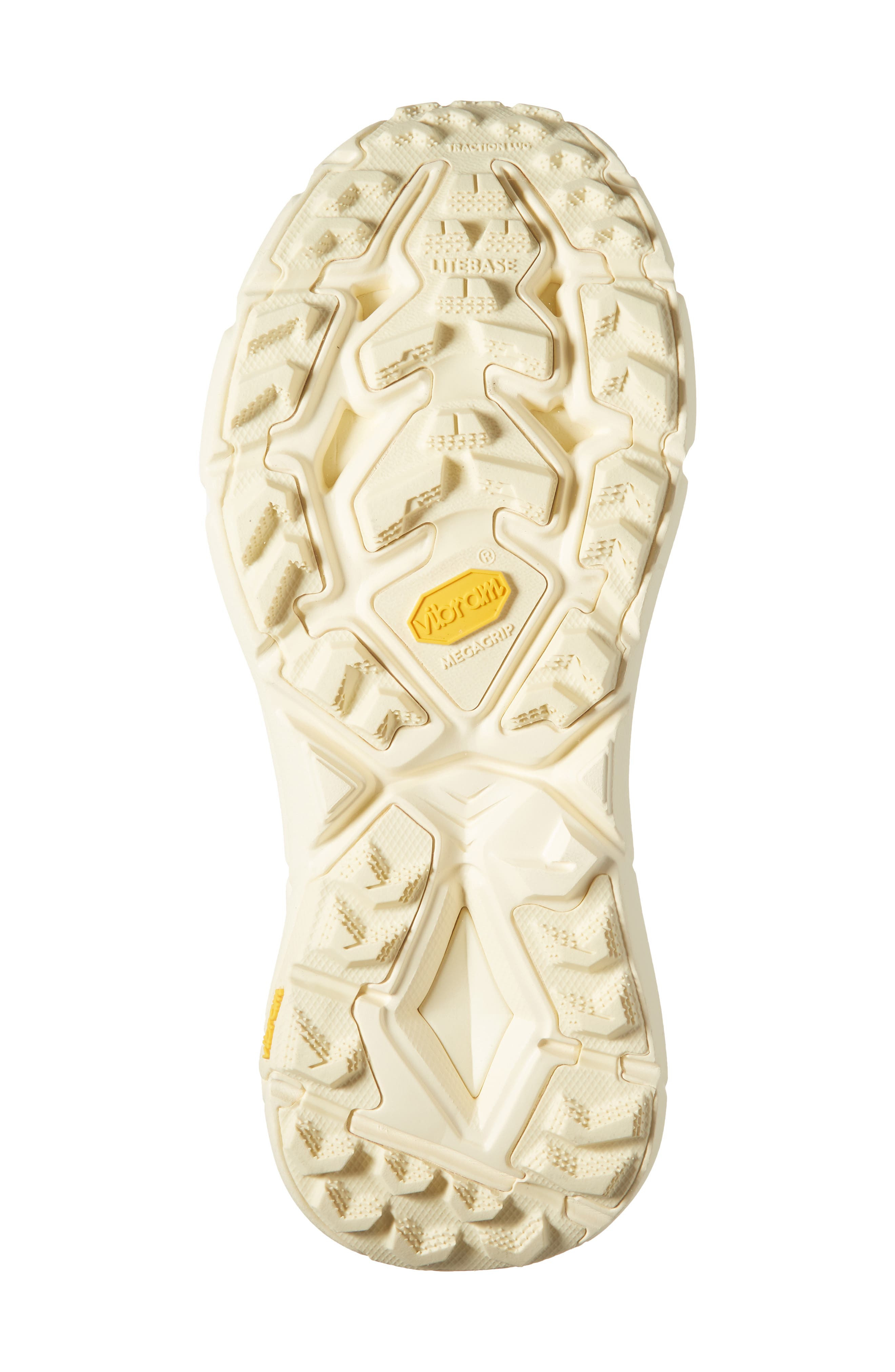 HOKA Gender Inclusive Mafate Speed 4 Lite Trail Sneaker in Truffle Salt /Yellow at Nordstrom - 6