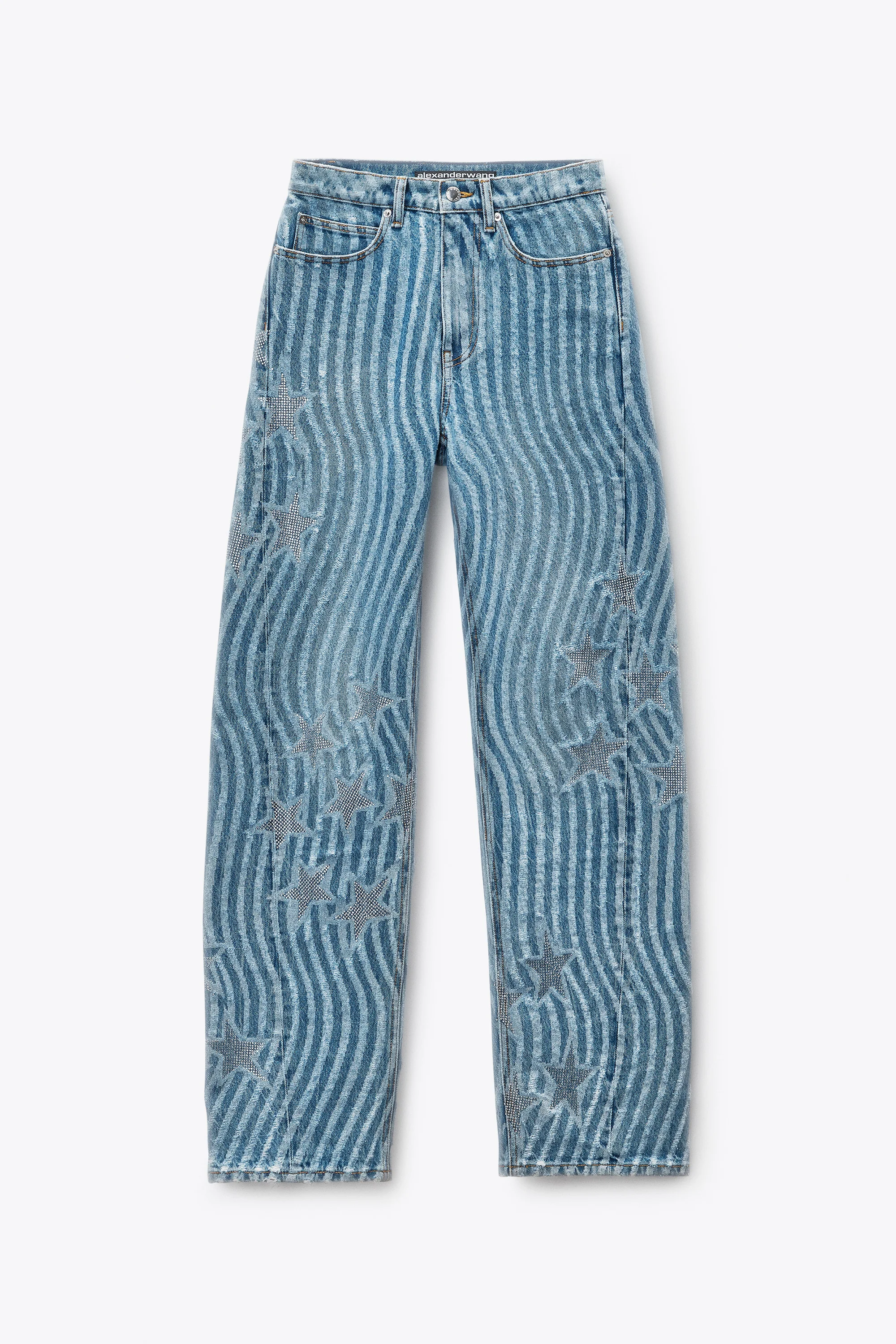 Vintage Medium Indigo Stars & Stripes Float Jean - 1