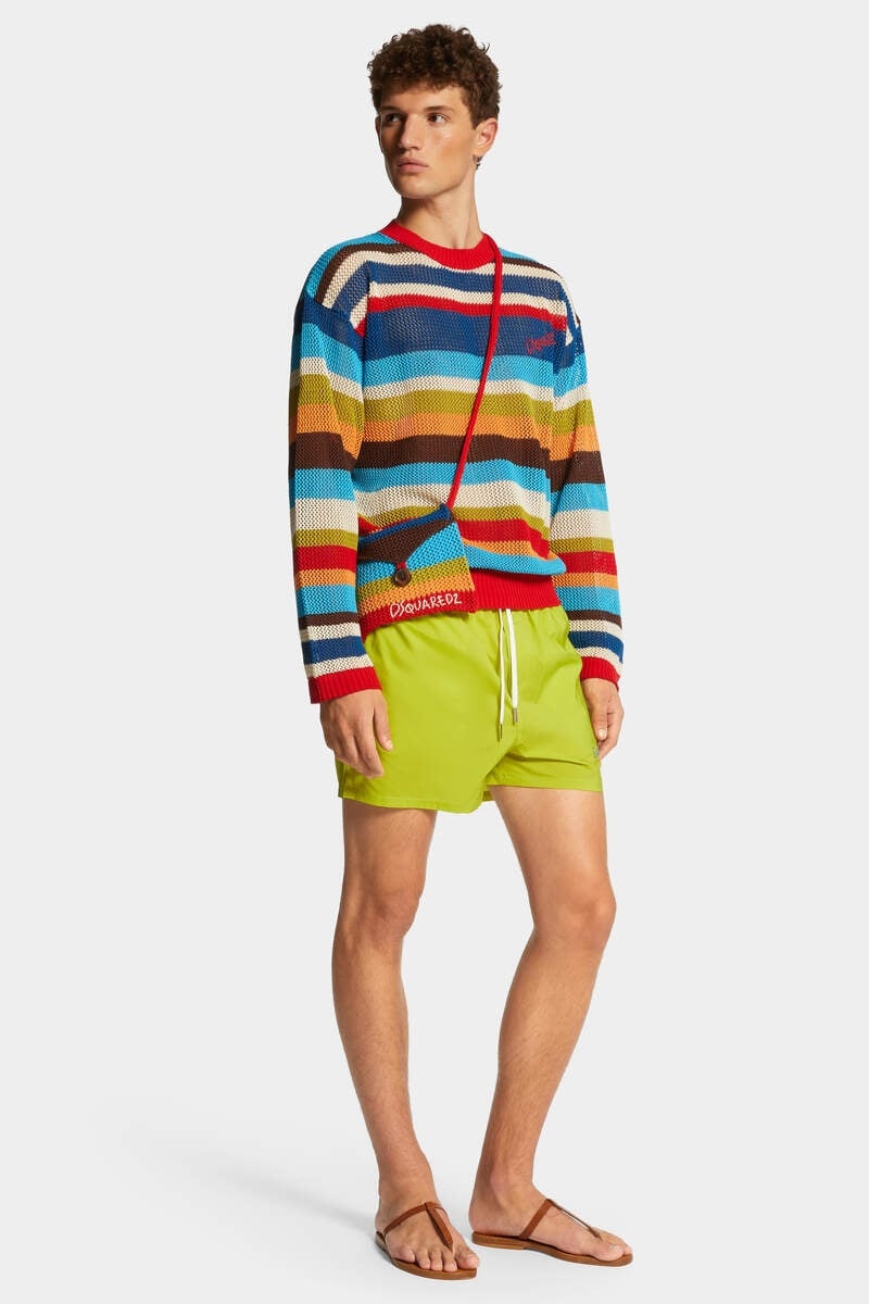 SUMMER LOVERS MIDI SWIM BOXER - 5