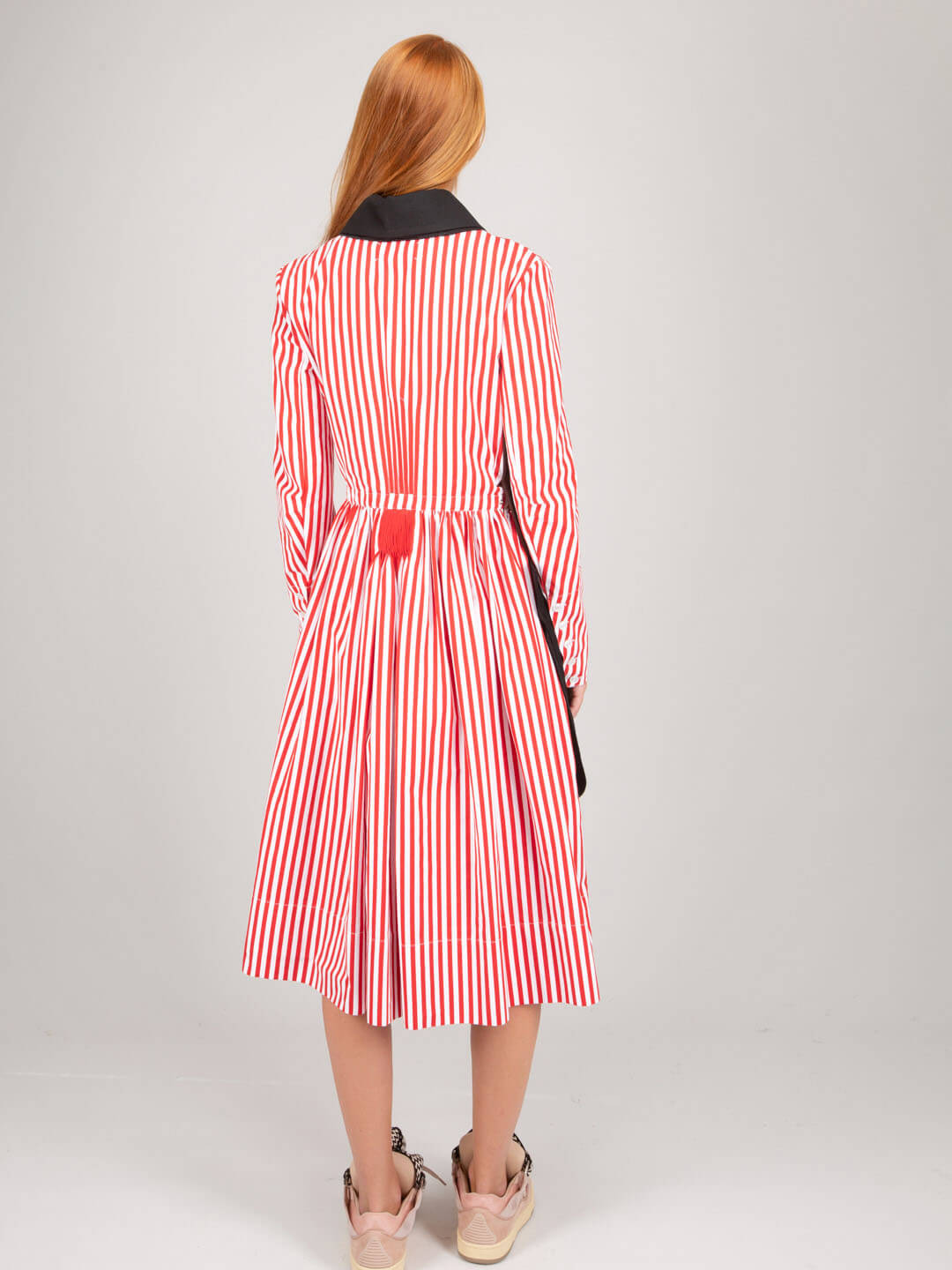 Striped Dress red - 3