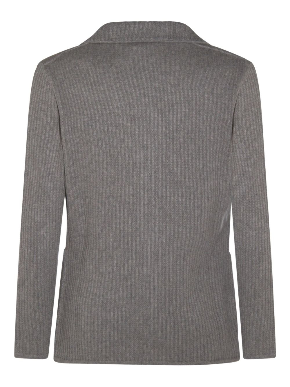 ribbed cardigan - 2