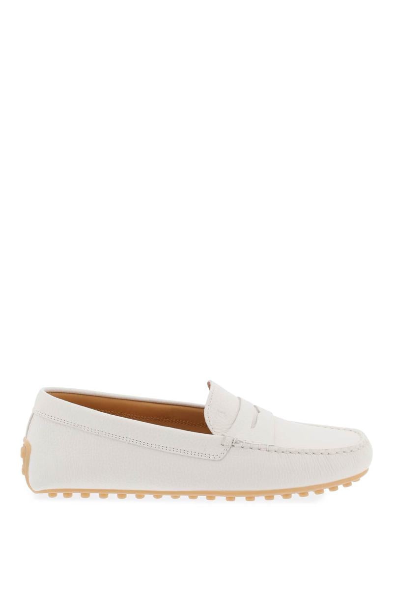 TOD'S CITY GOMMINO LEATHER LOAFERS - 1