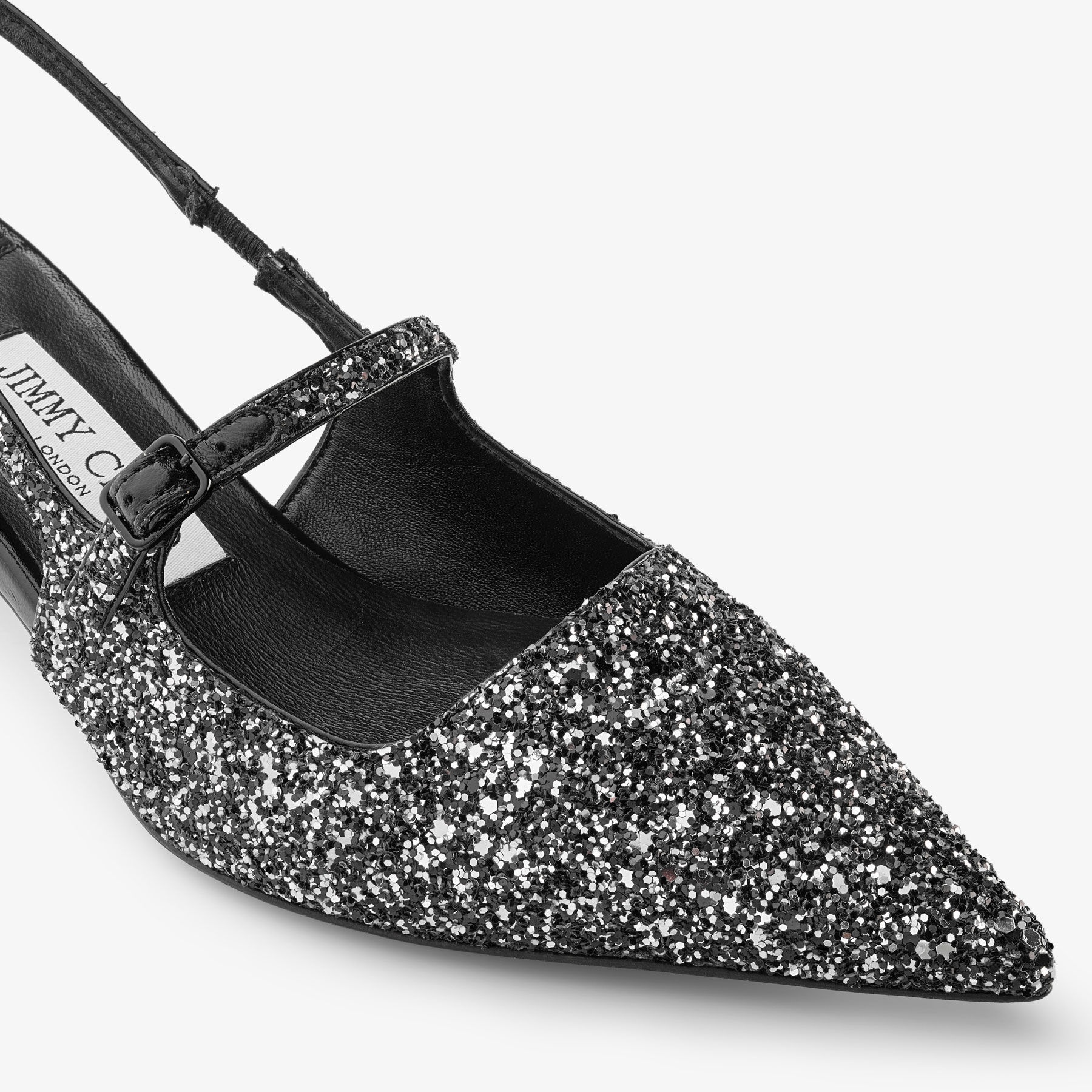 Didi 45
Black Glitter Patent Pumps - 4