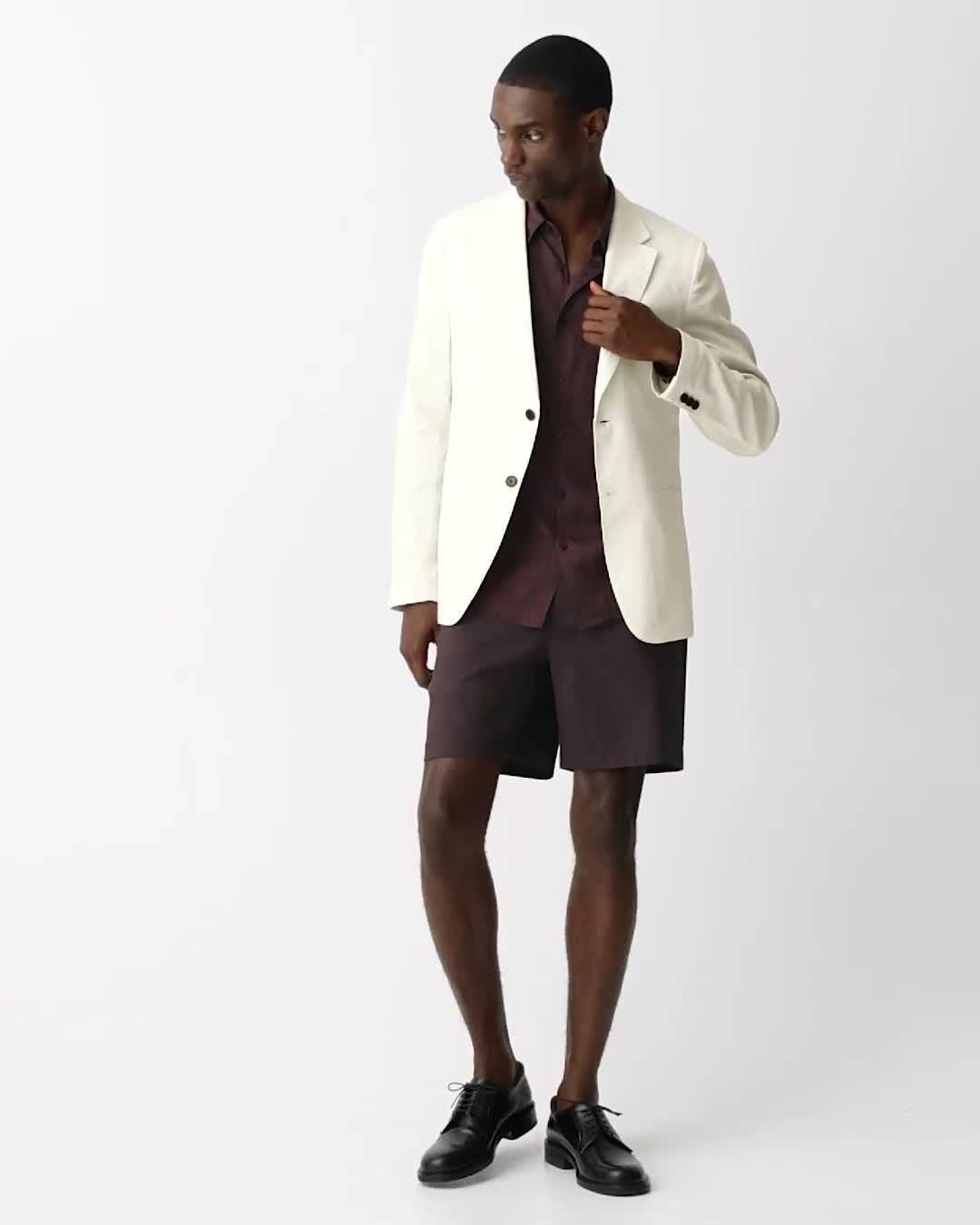 Clinton Blazer in Good Linen - 9