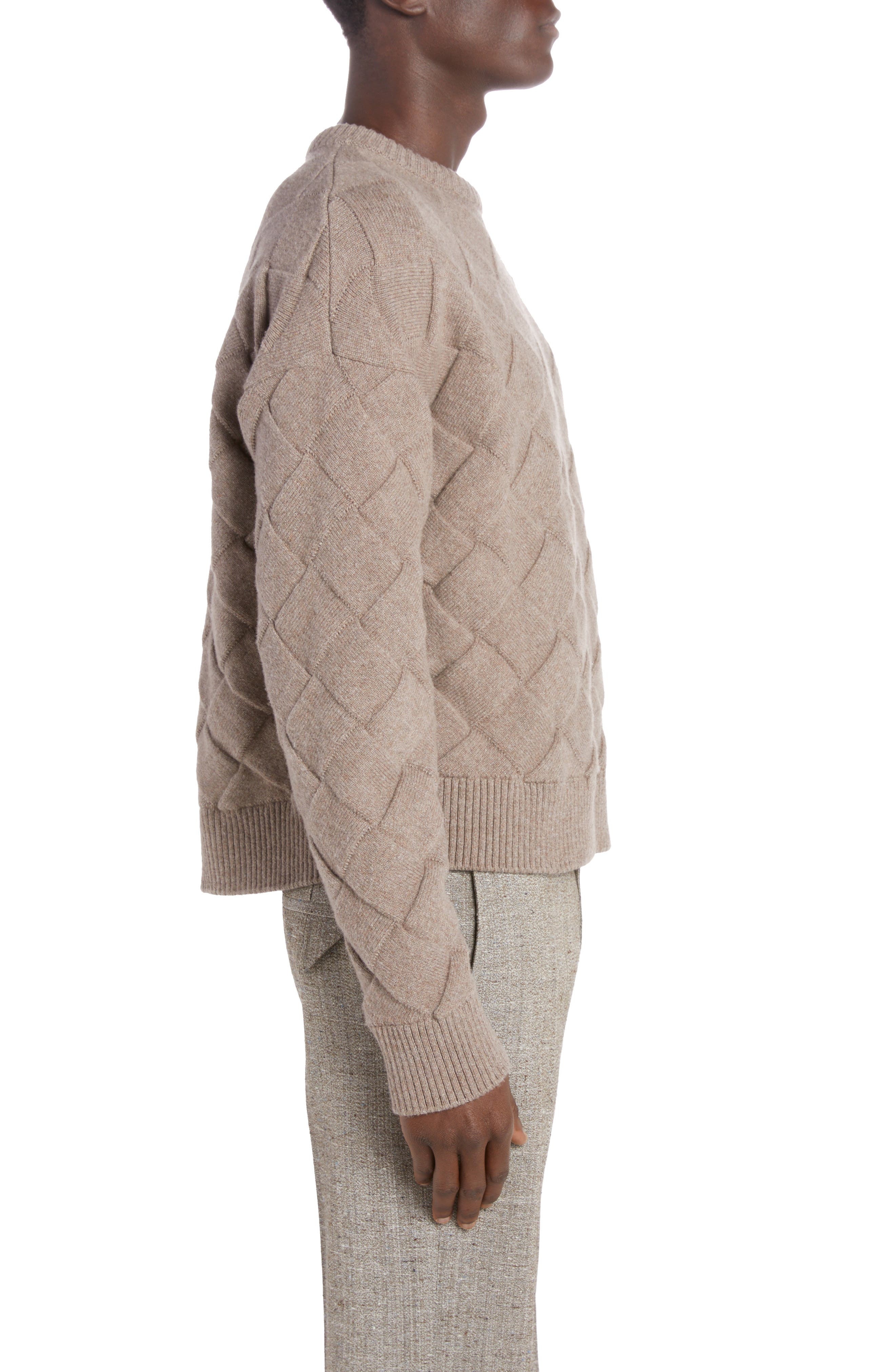 Intreccio 3D Knit Wool Blend Sweater - 3