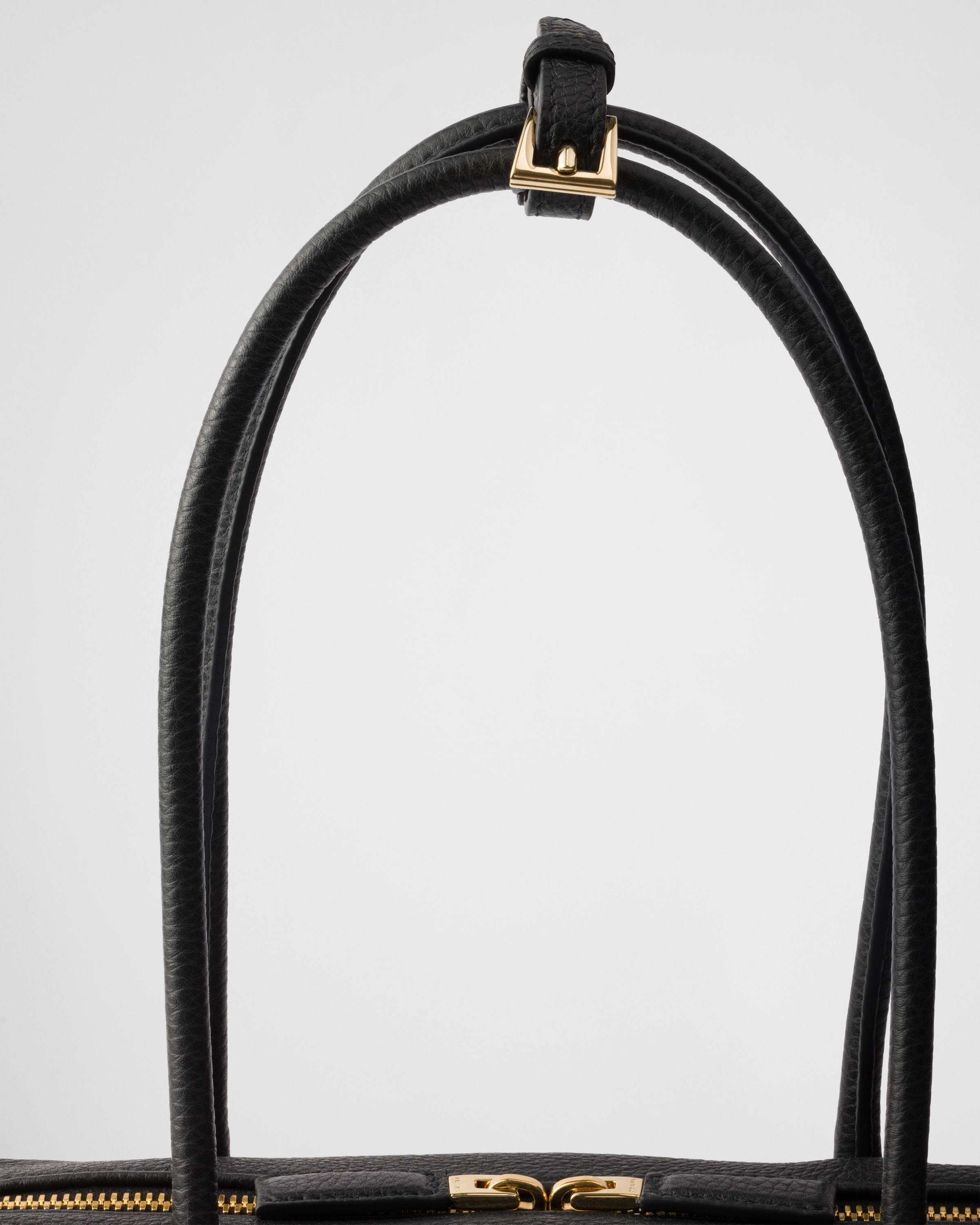 Medium leather top-handle bag - 6