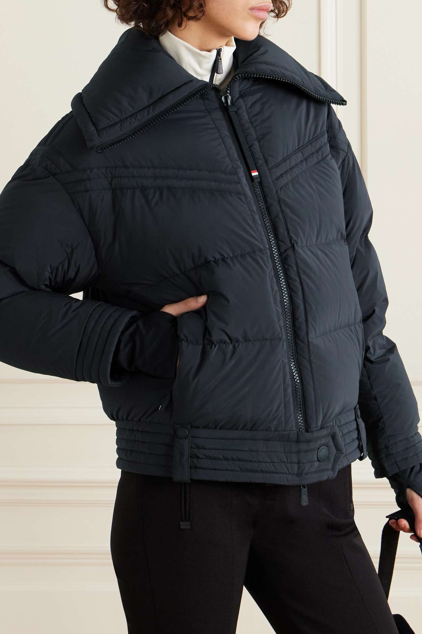 Chapelets quilted shell down ski jacket - 3