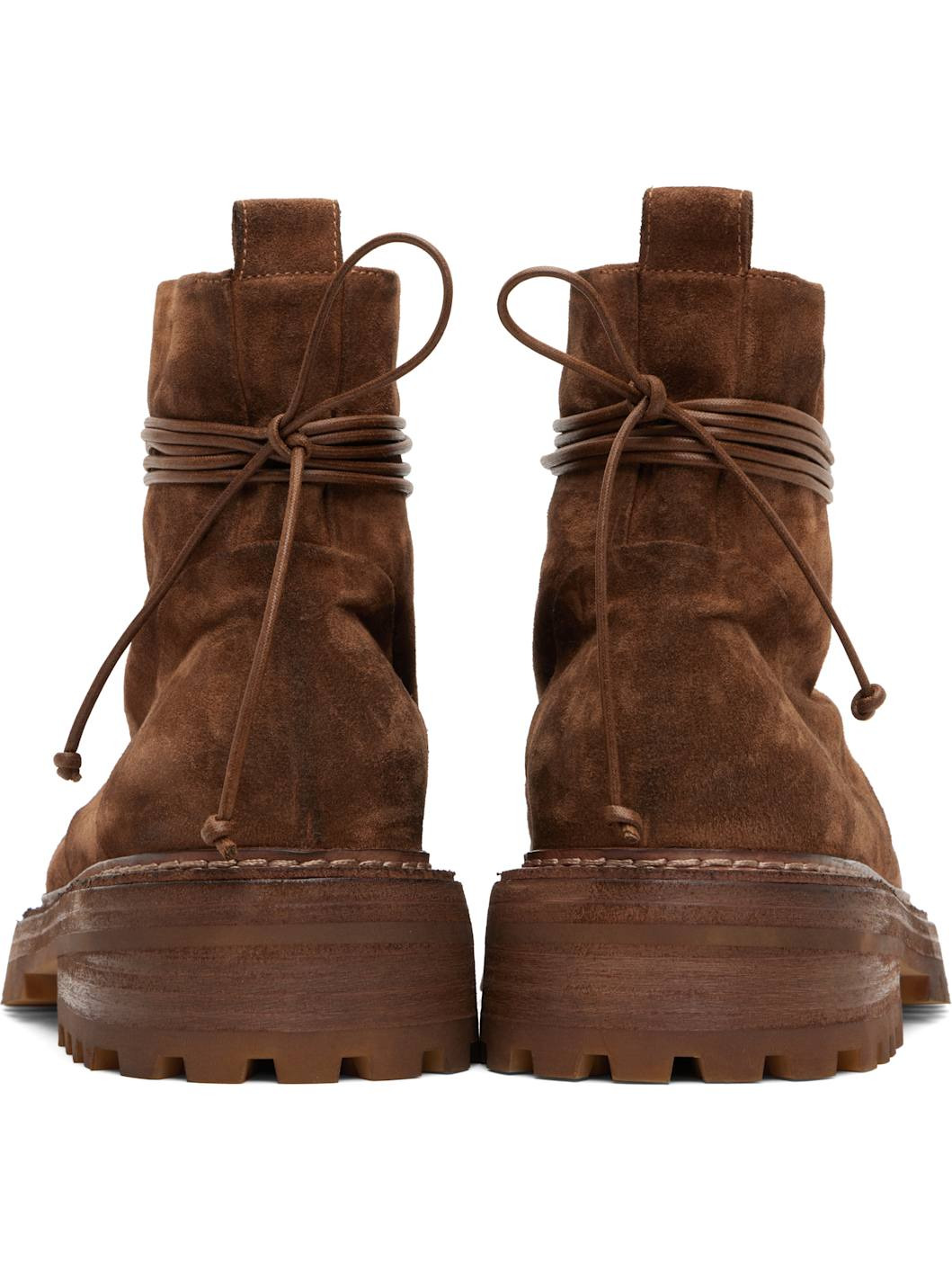 Brown Carrucola Combat Boots - 2