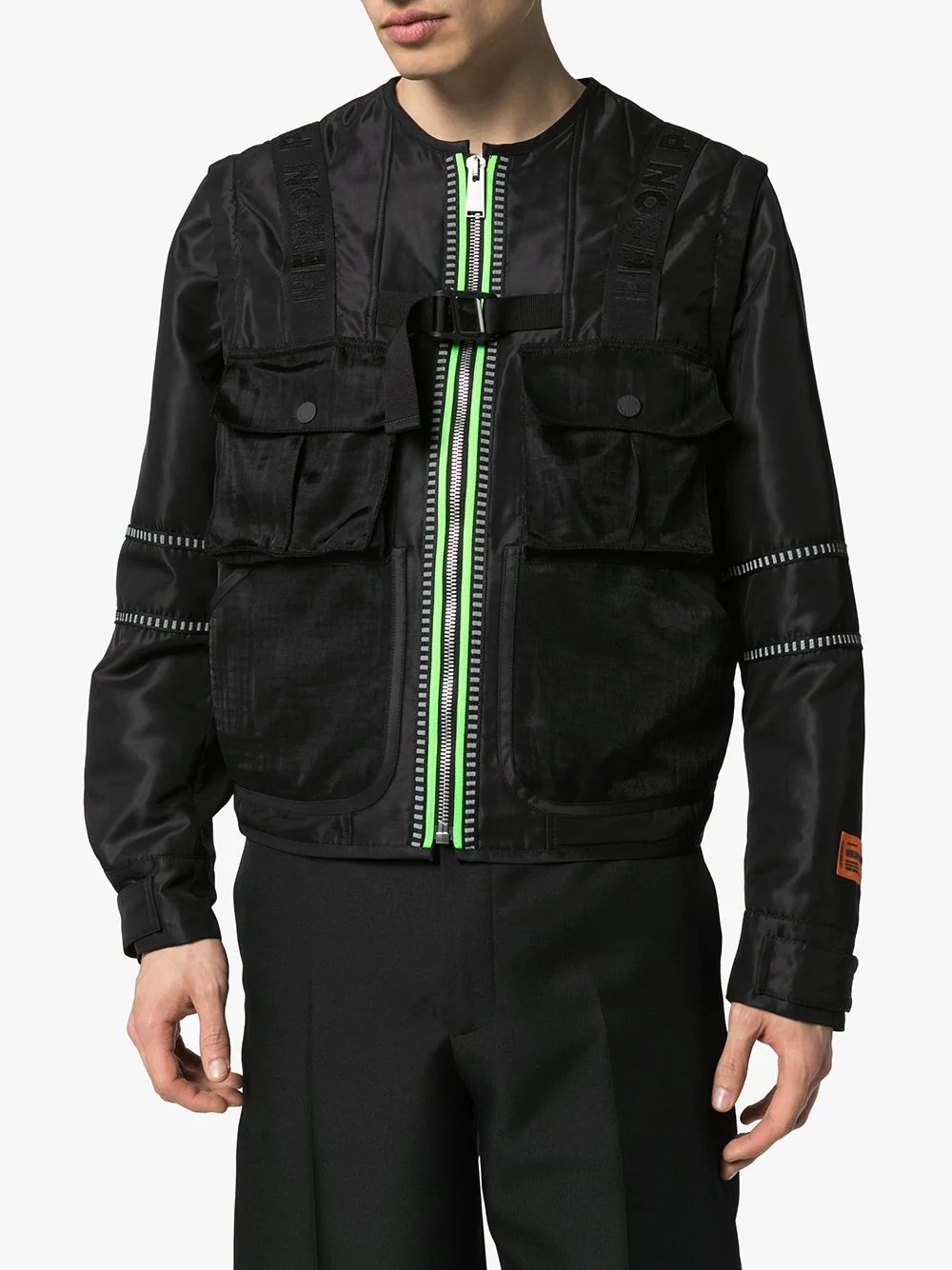 utility zip-up jacket - 3