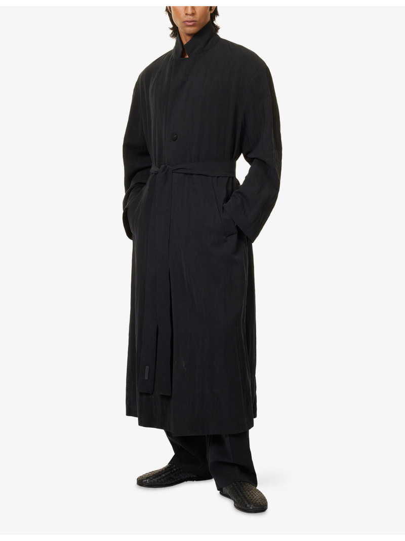 Fear of God Unlined Longline Woven Overcoat outlook