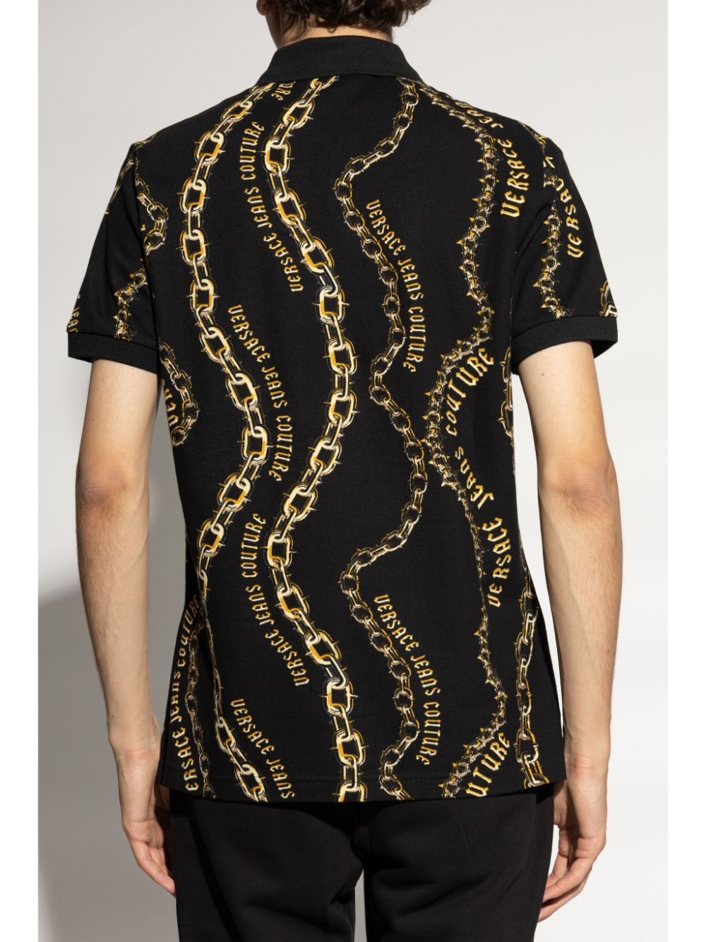 Chain Couture polo shirt - 4