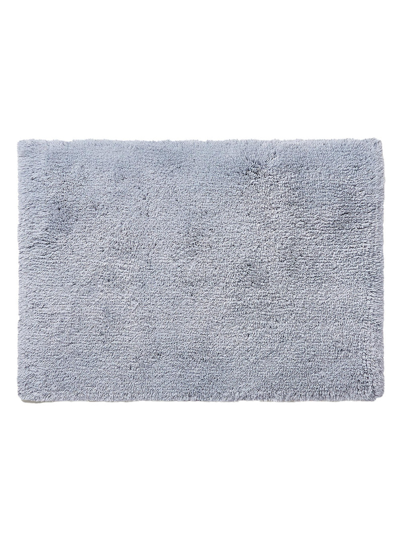 Organic Cotton Dawson Bath Rug - True Cascad Eblue 1