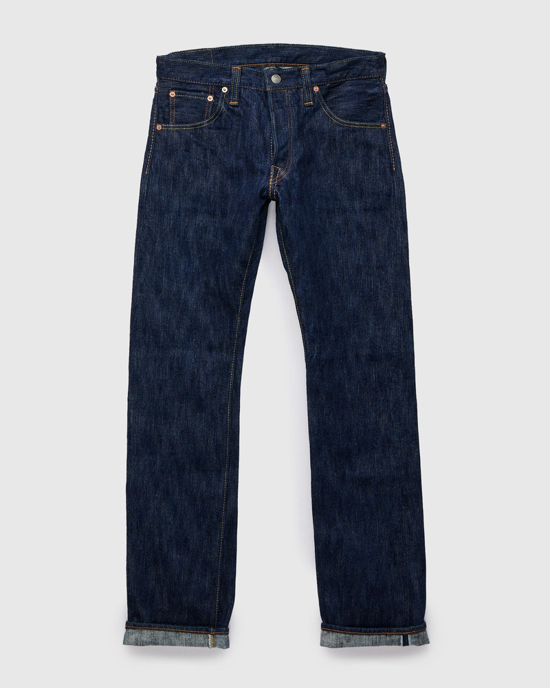 Pure Blue Japan KS-15oz-005 "Kasuri" 15oz Slub Selvedge Denim - Slim Straight Fit outlook