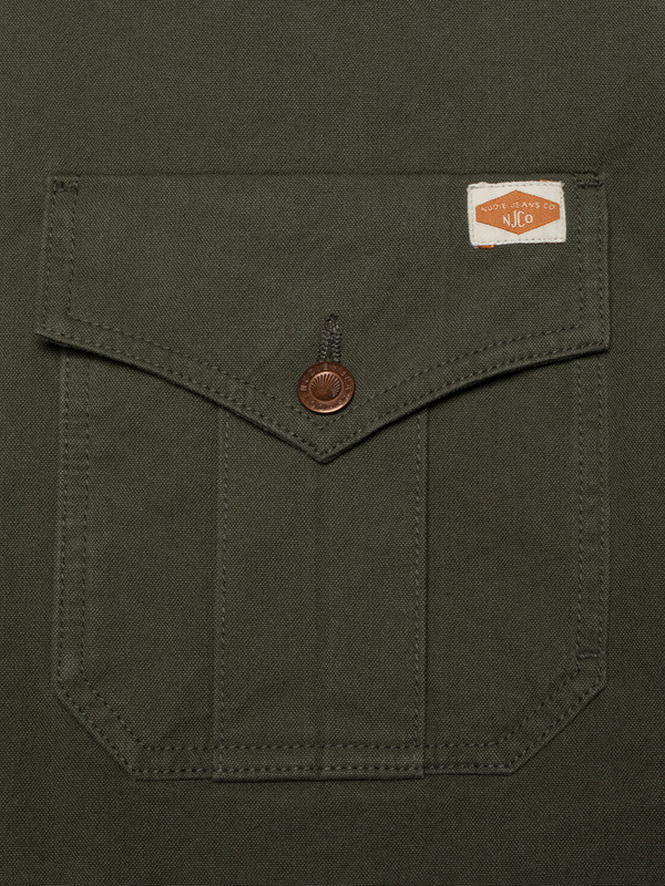 Molly Duck Canvas Jacket Green - 4