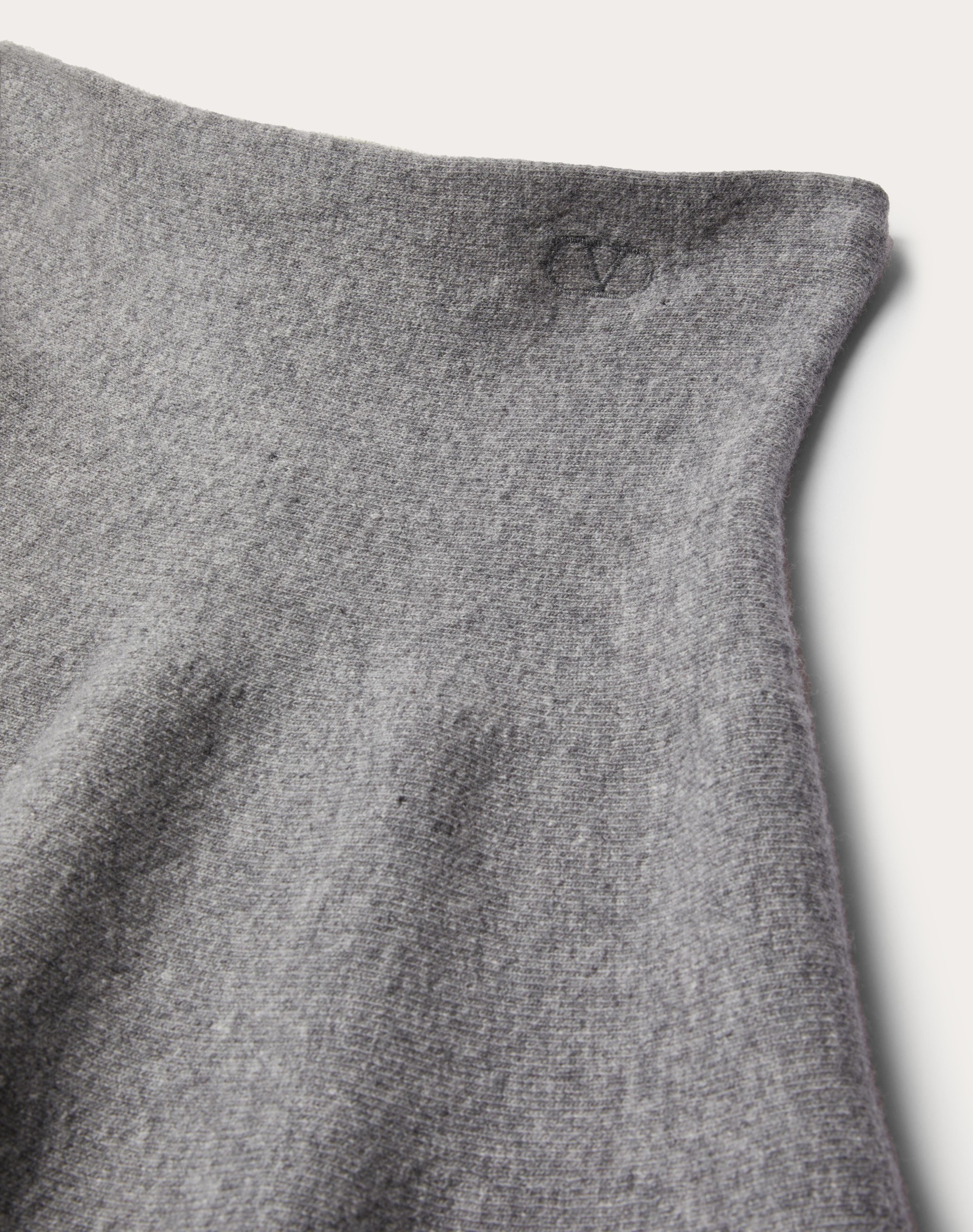 WOOL AND STRETCH VISCOSE SKIRT - 3